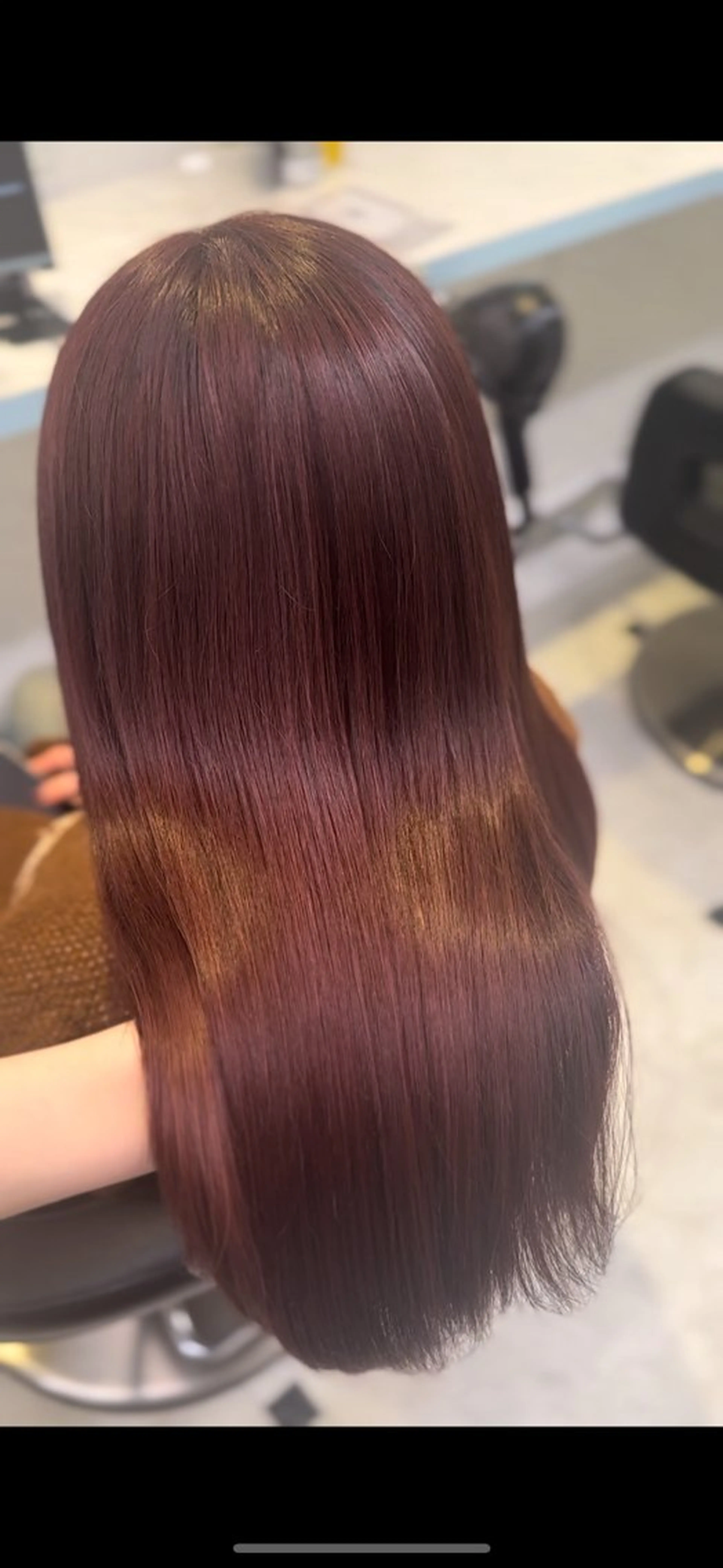 ロング カラー ♥️暖色カラ ー♥️由夏のヘアスタイル