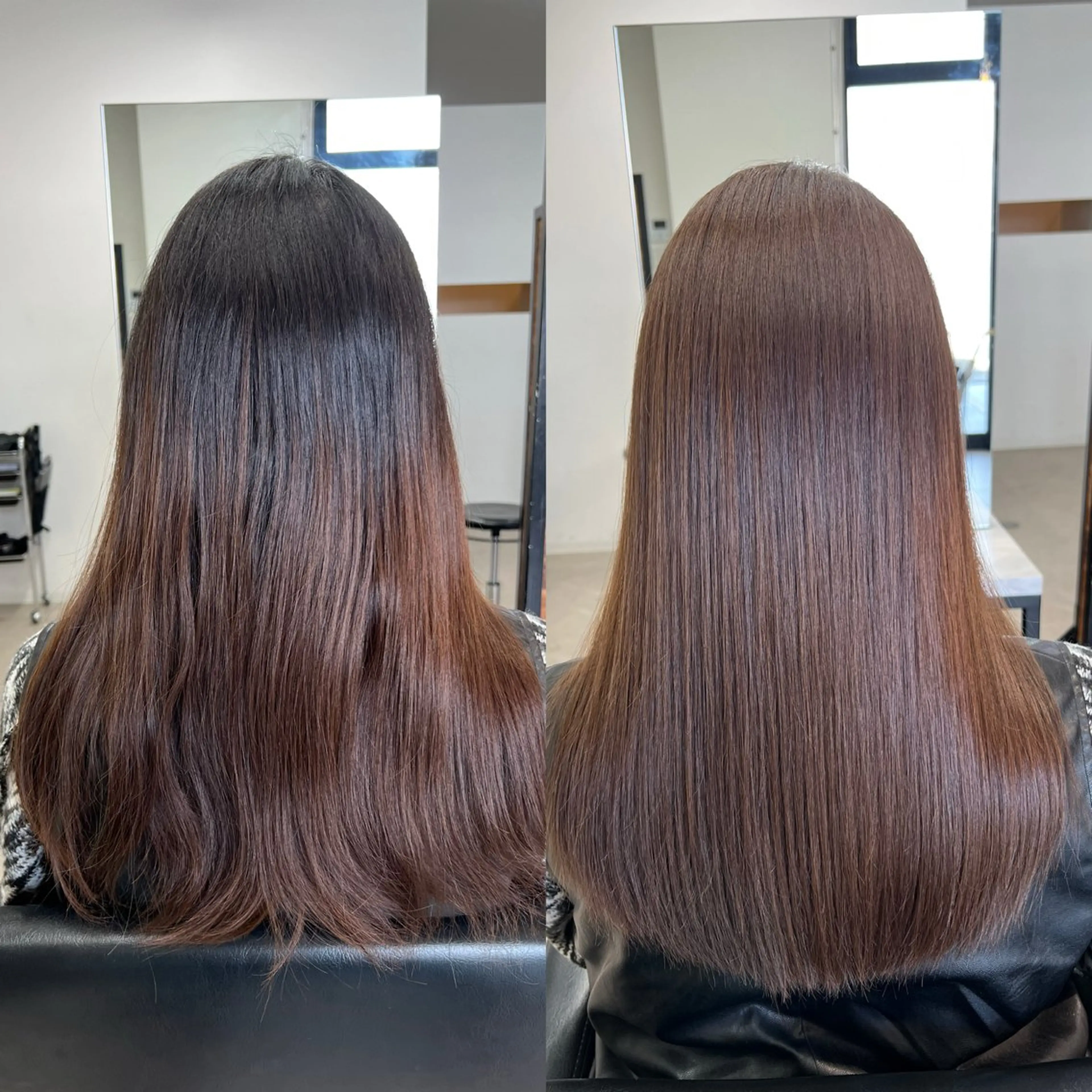 セミロング トリートメント 学生限定 カラー¥5.000のヘアスタイル