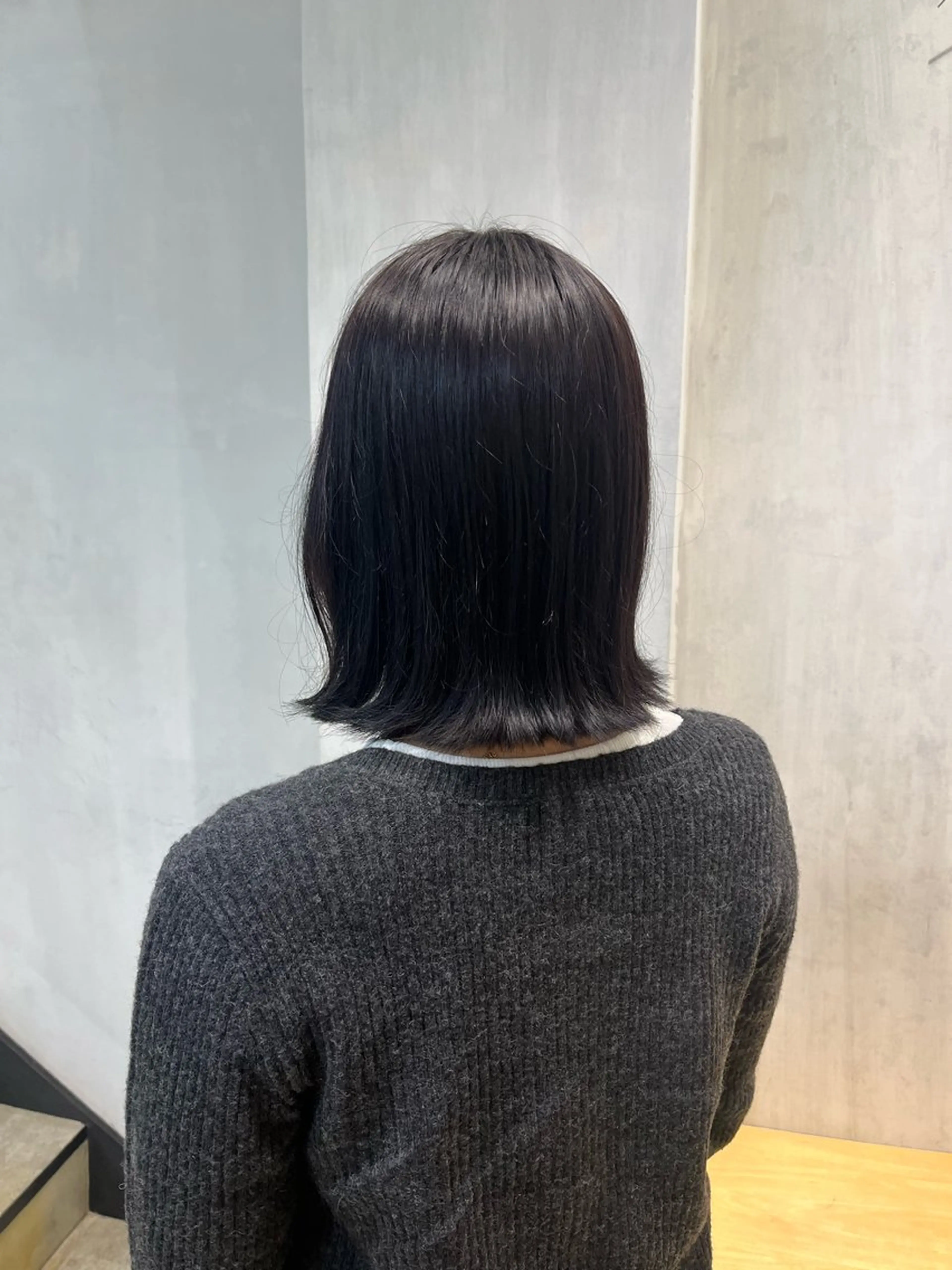 ミディアム カラー トリートメント iroha/ レイヤーカットモデルのヘアスタイル