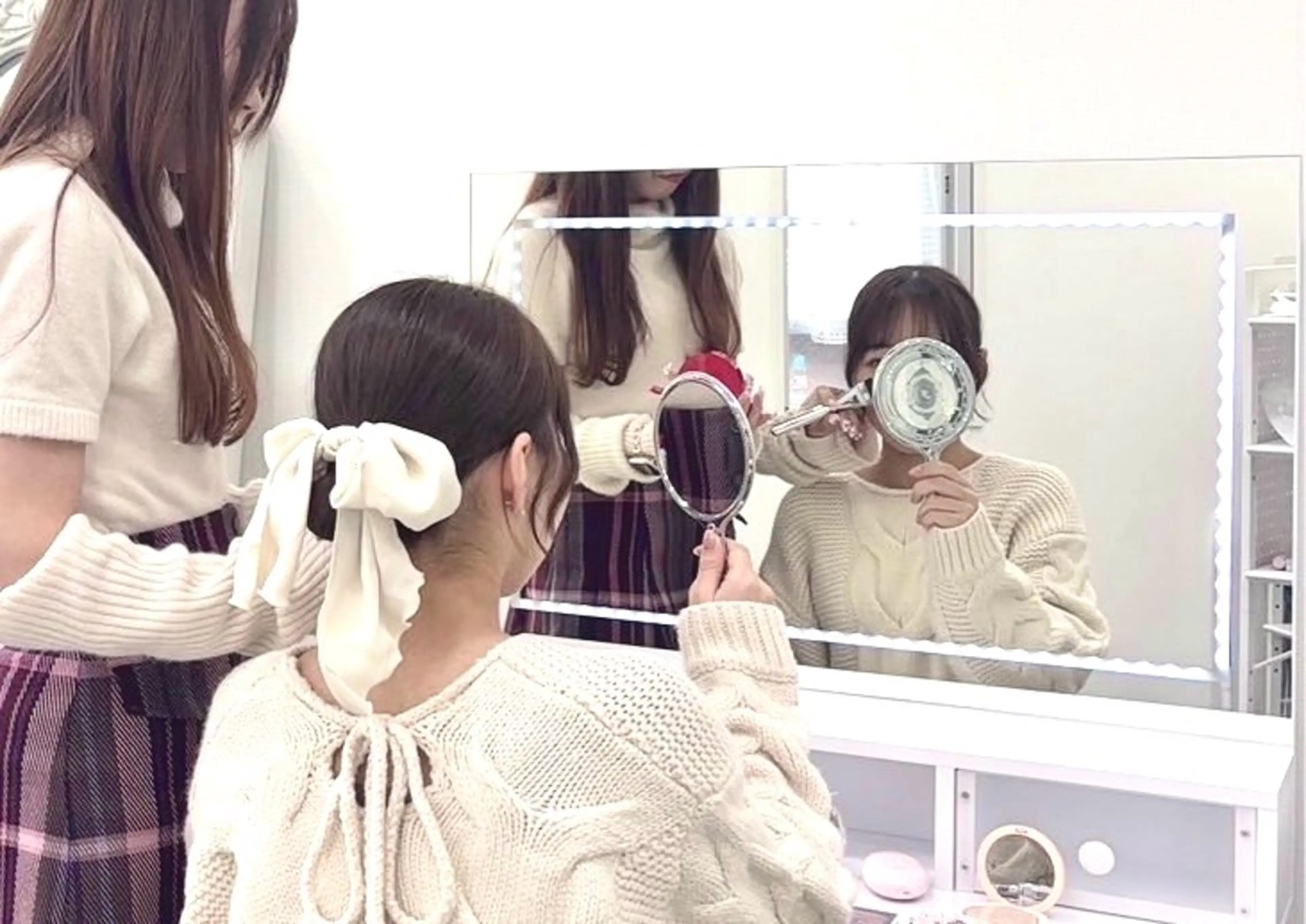 メイクレッスンの写真