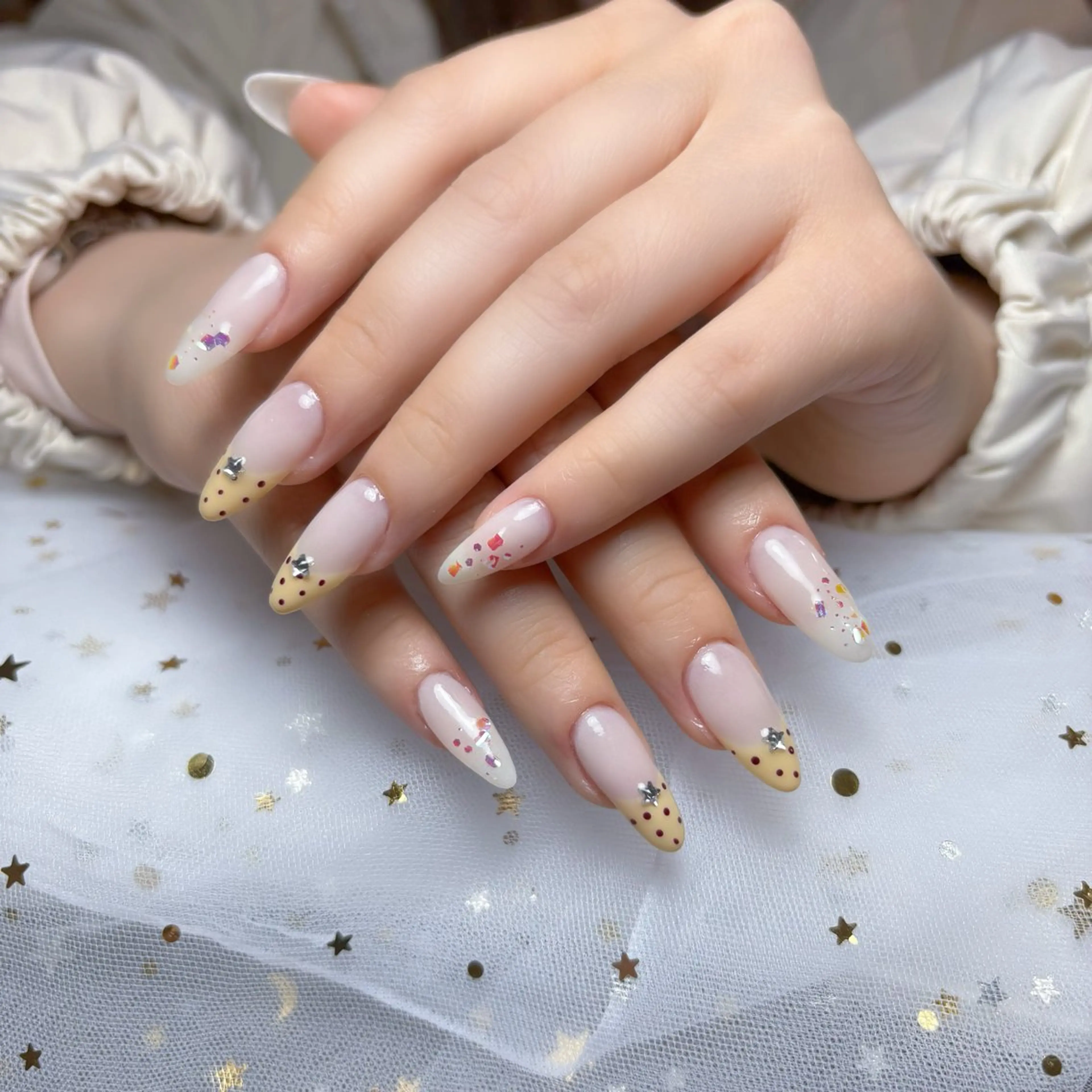 ネイル 韓国ネイル ハンドネイル ゆい ノエラネイルのネイルデザイン