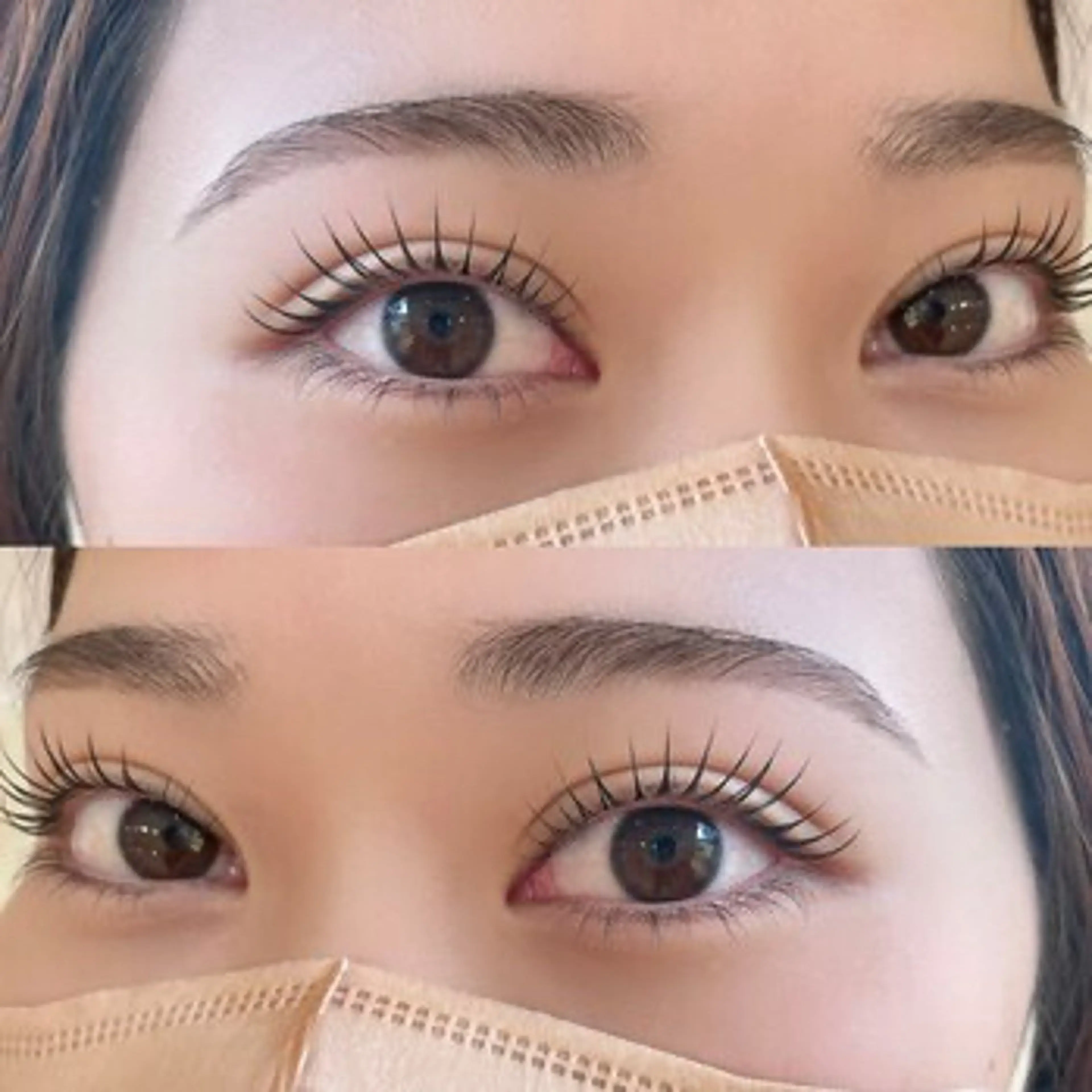 眉ワックス&ラッシュリフトパーマの写真