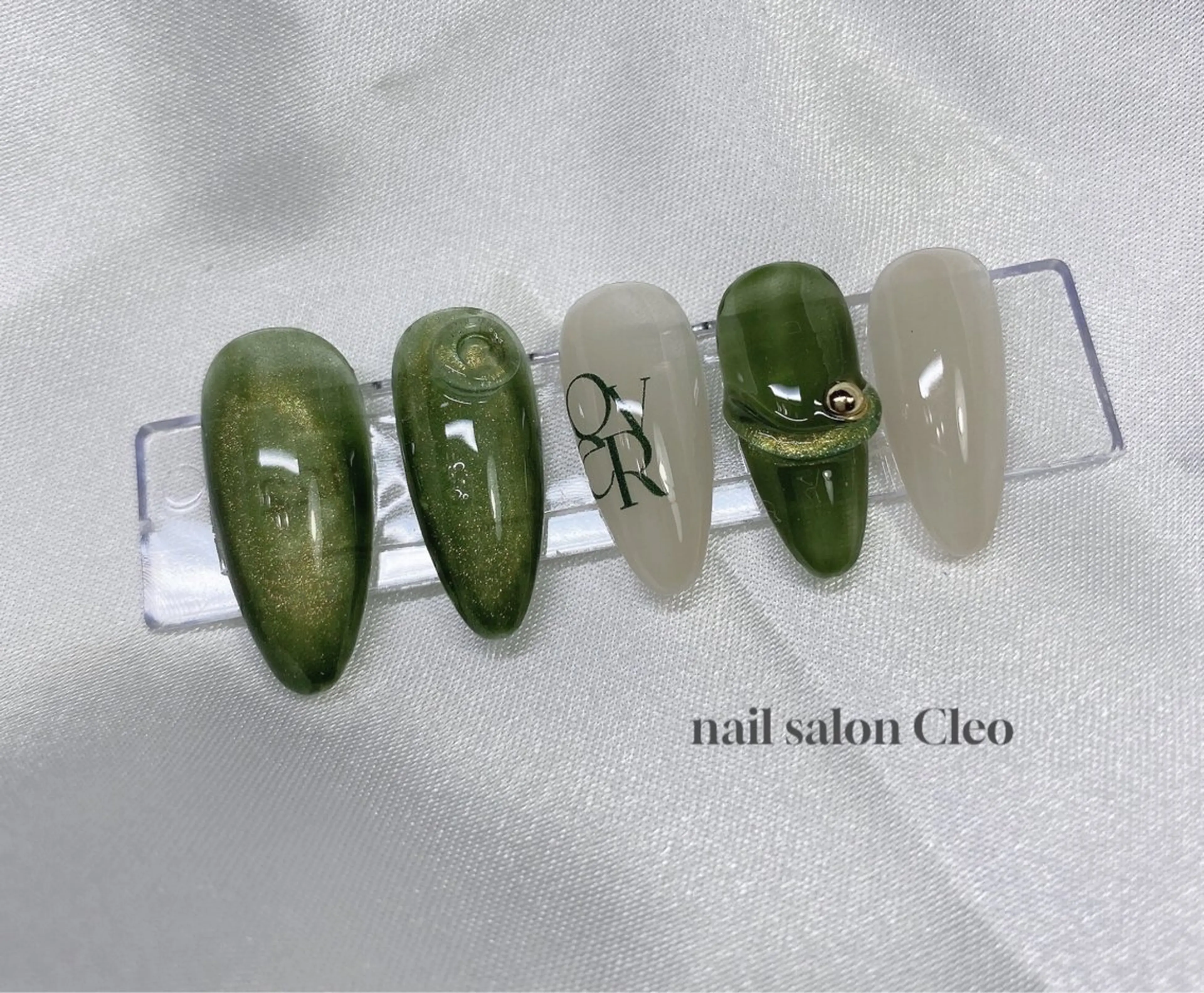 ネイル アートネイル クリアネイル マグネットネイル Cleo クレオのネイルデザイン