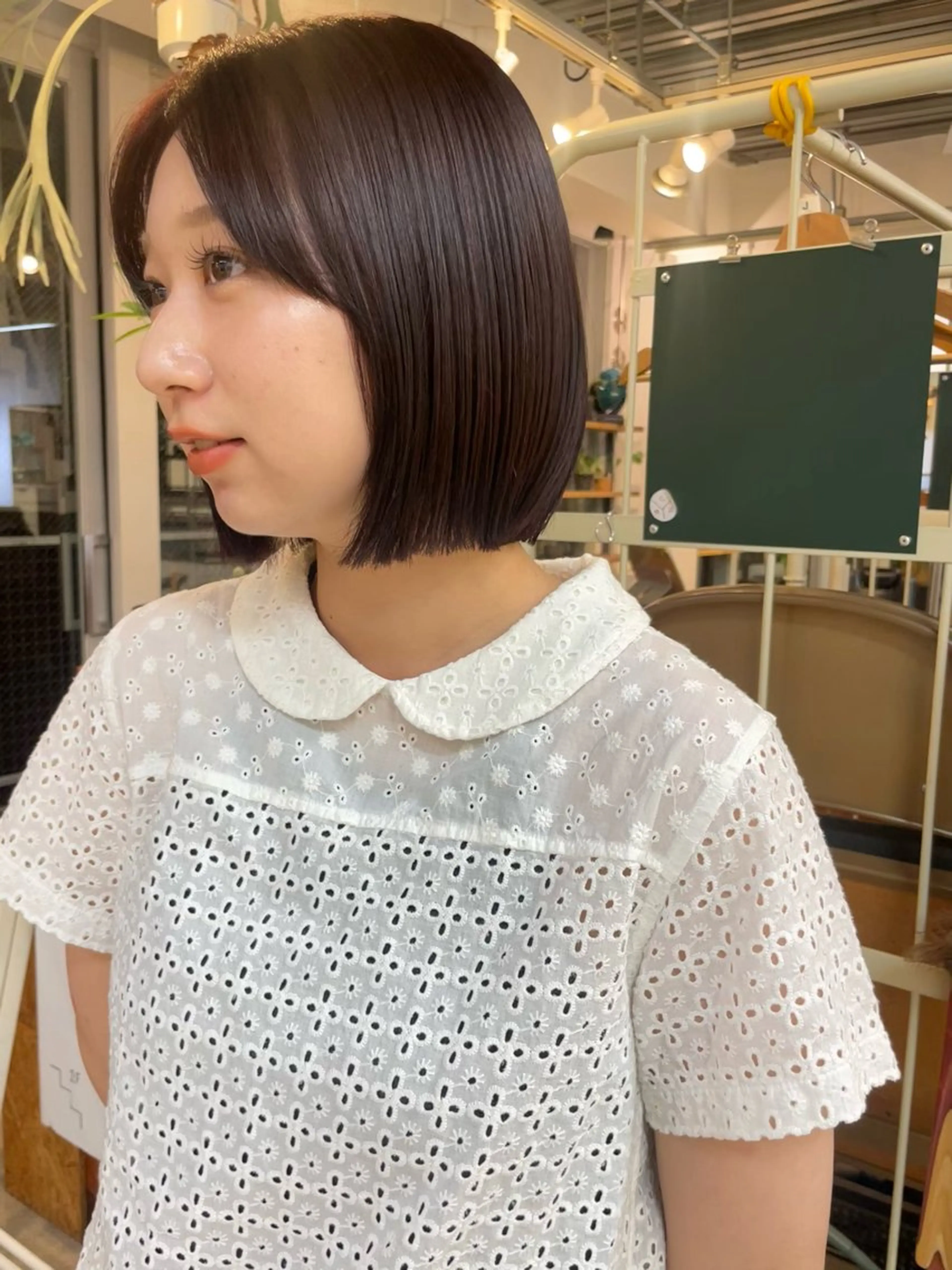 ショート ボブ cyez rinkaのヘアスタイル