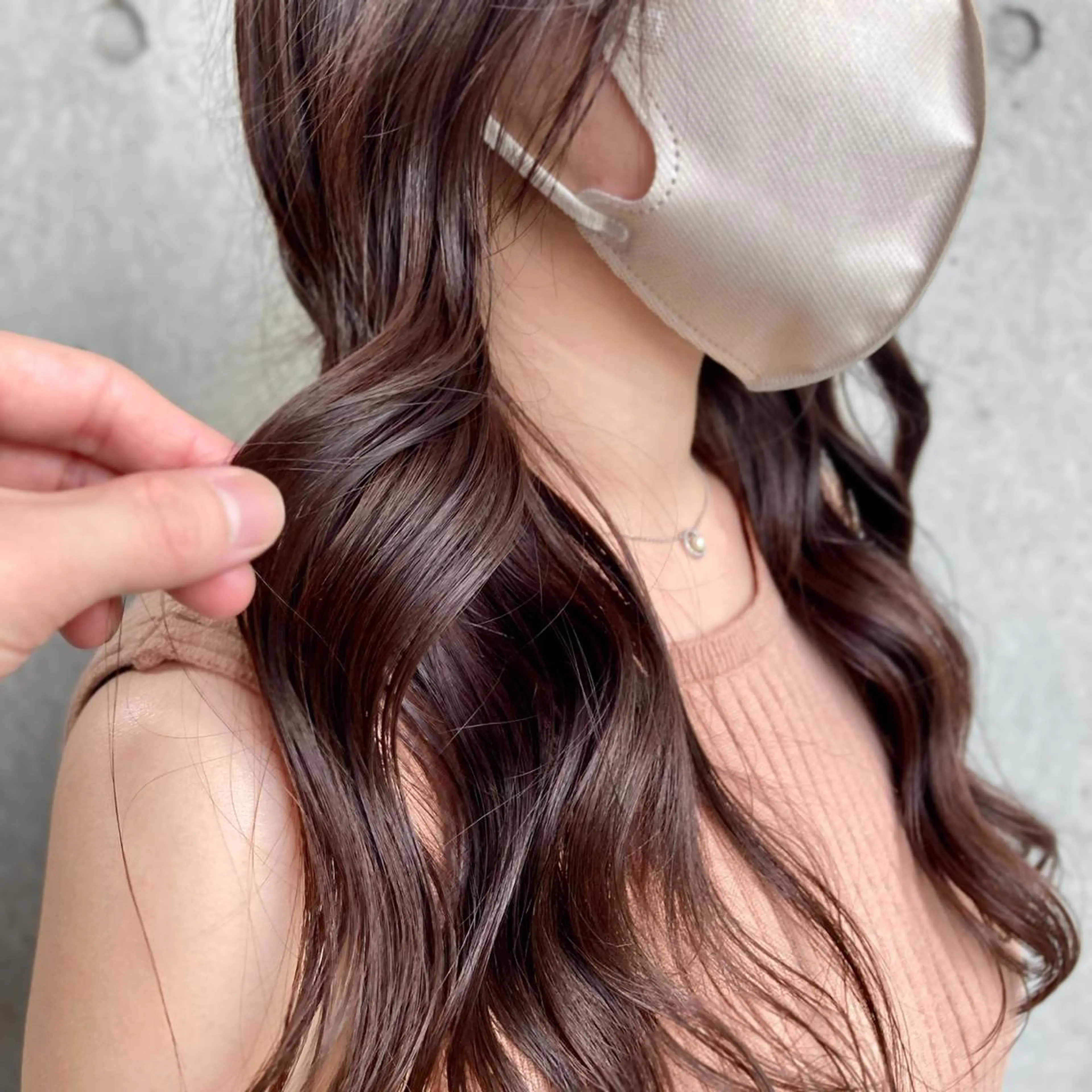 セミロング カラー ボブ& 髪質改善FUMIYAのヘアスタイル