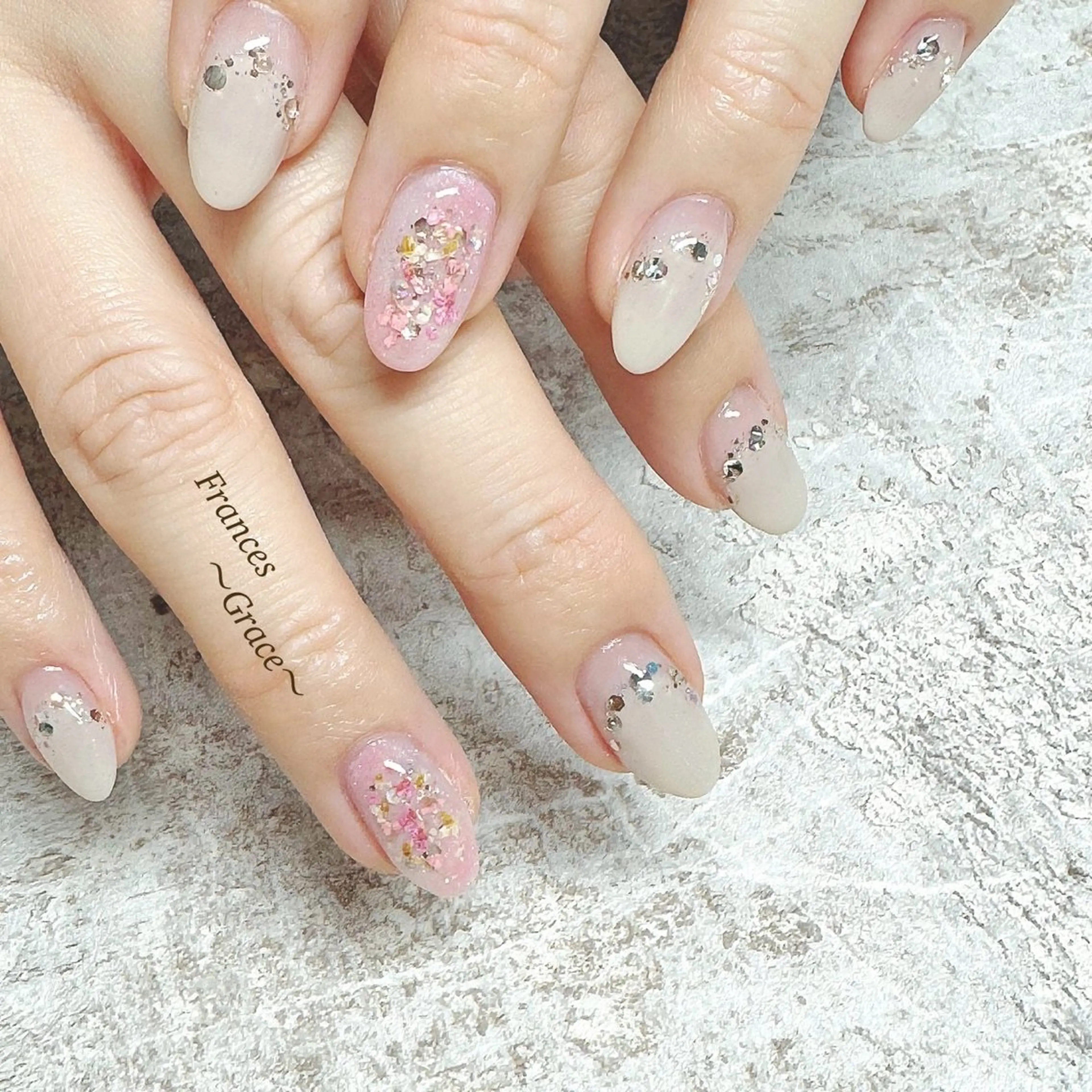 ネイル ハンドネイル Frances〜 Grace〜babaのネイルデザイン