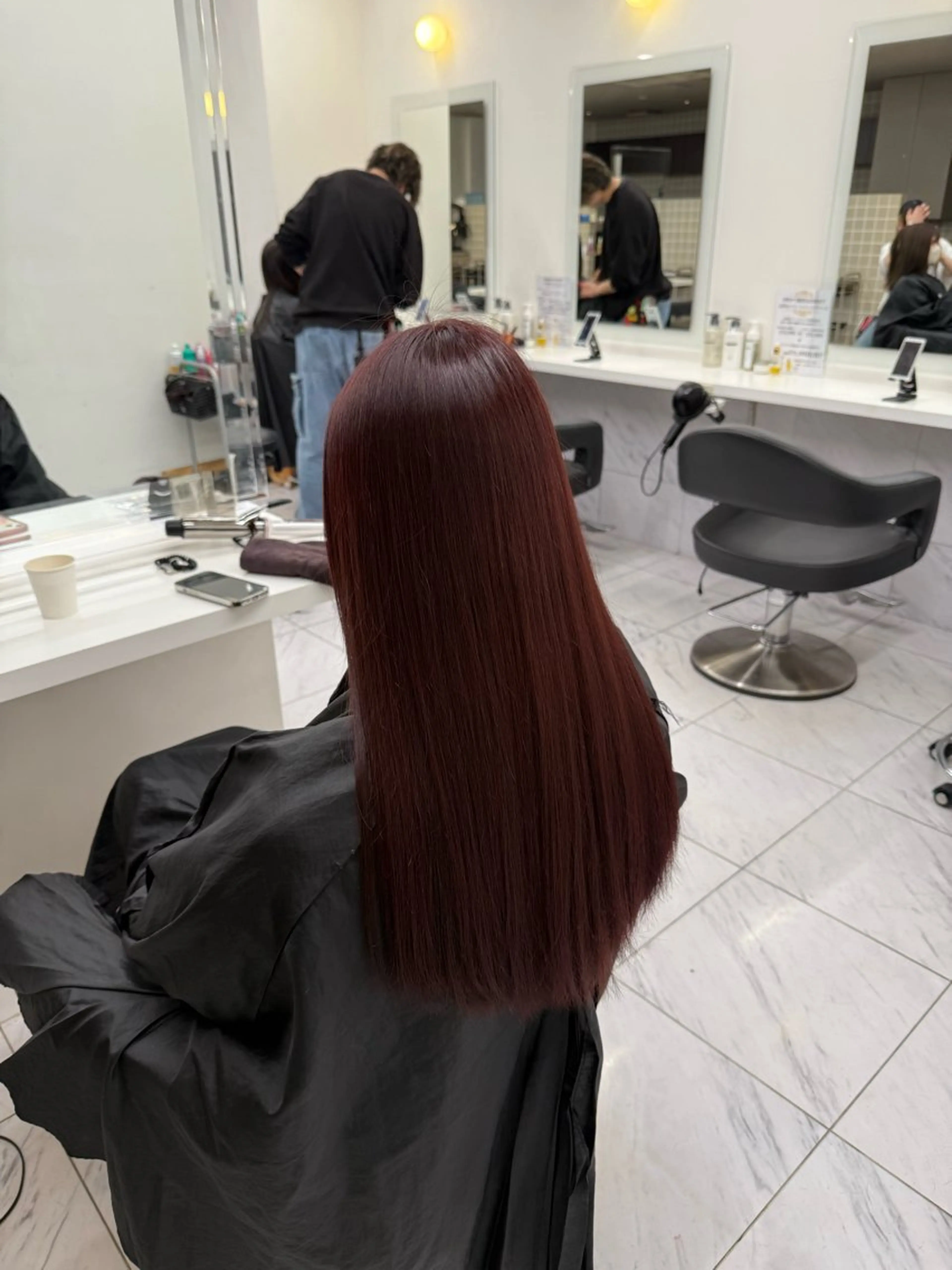 ロング カラー ヘアアレンジ 💗横浜美容室 💗HARUNAのヘアスタイル