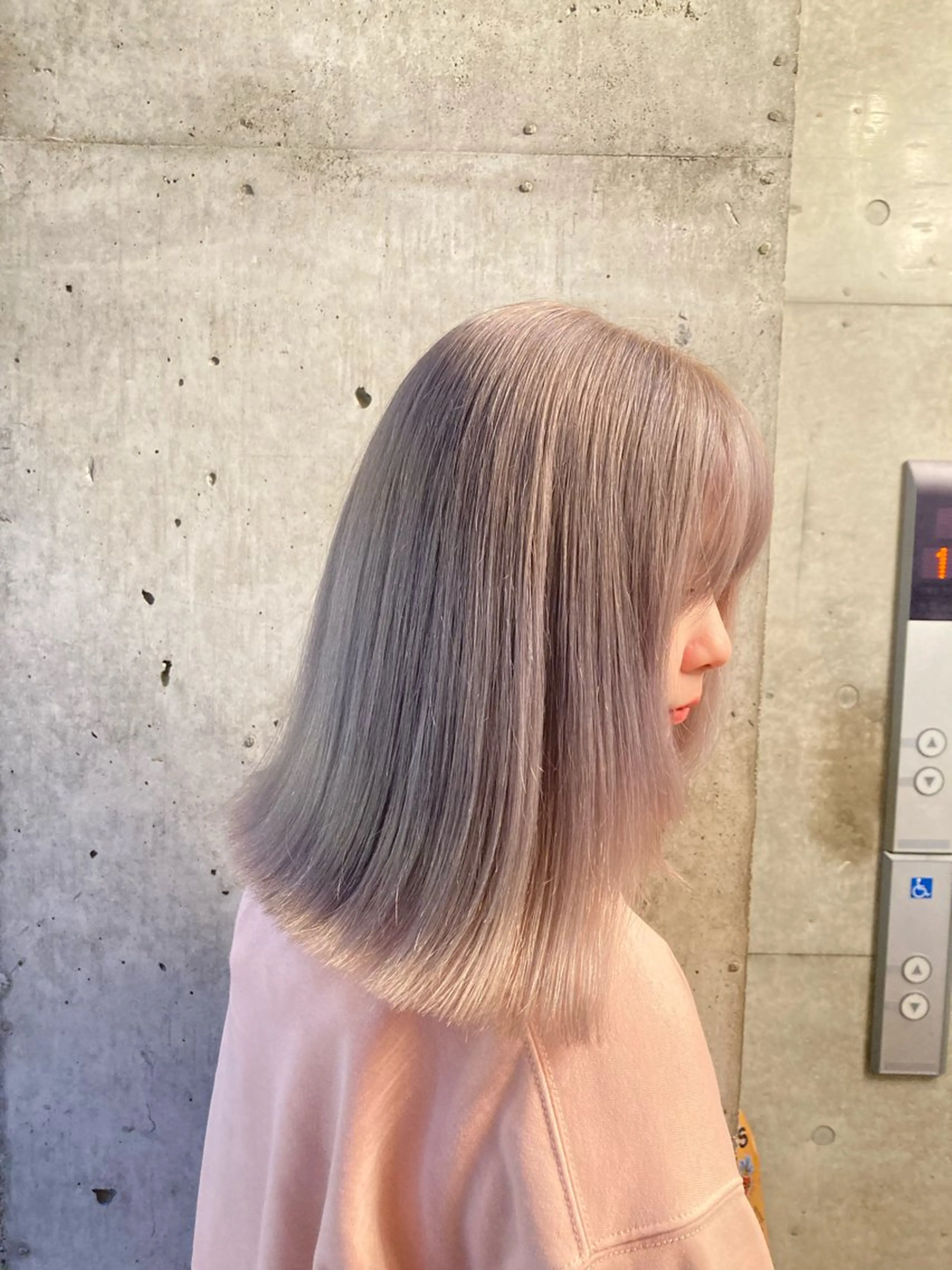 ミディアム カラー 横浜美容室／暖色系 michika🌹のヘアスタイル
