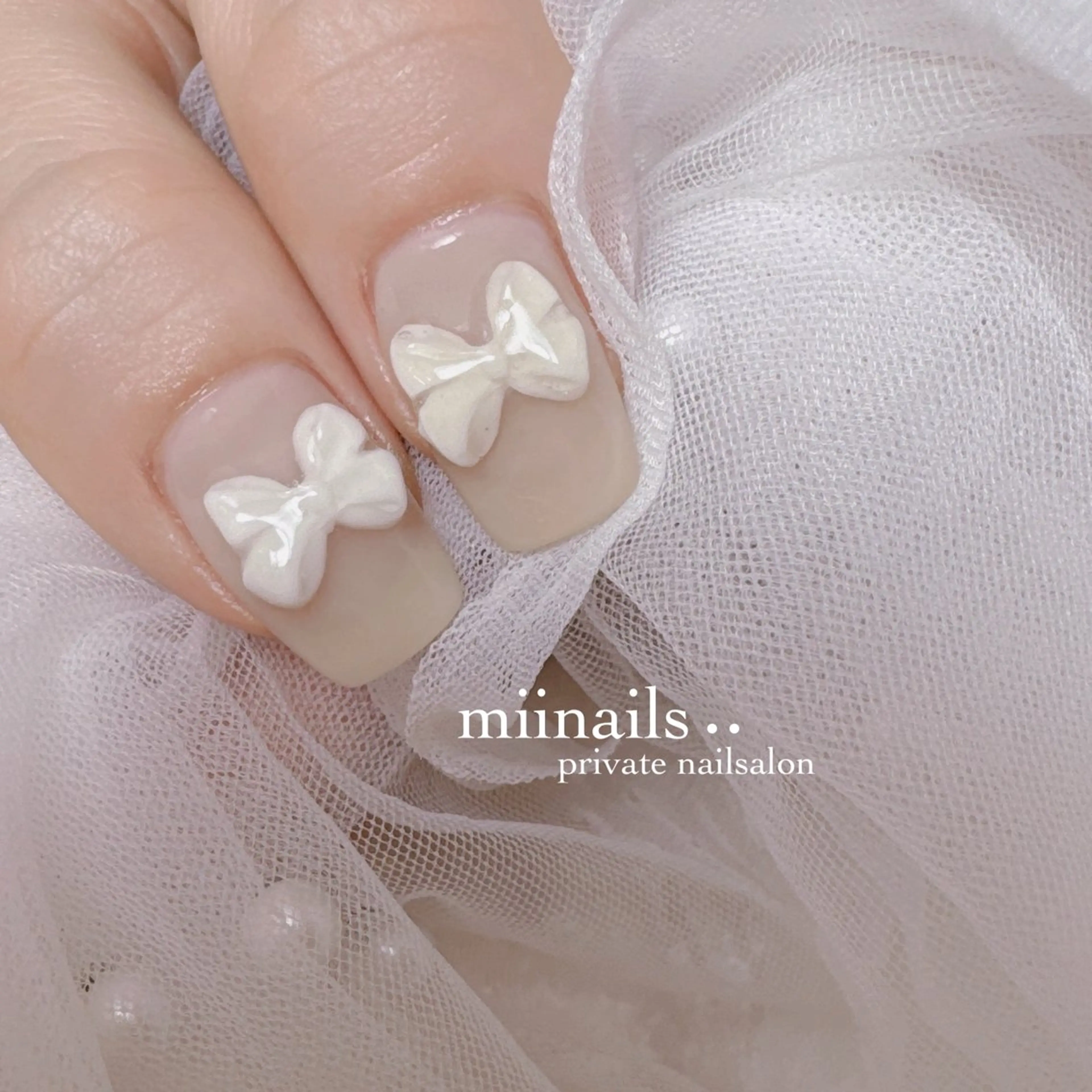 ネイル キラキラネイル 韓国ネイル ワンホンネイル ハンドネイル nailsalon miinailsのネイルデザイン