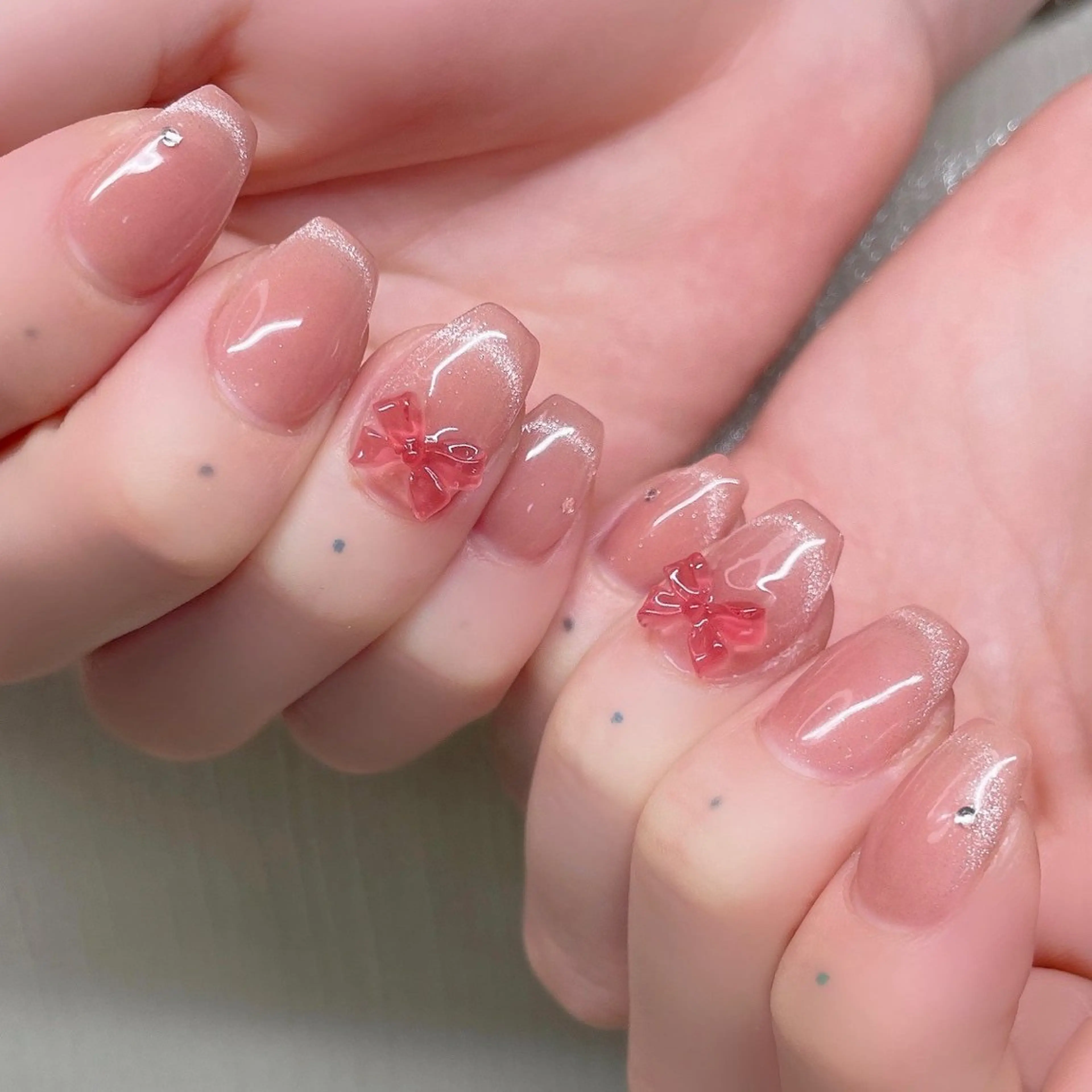 ネイル ストーンネイル ハンドネイル Nailist suzuのネイルデザイン