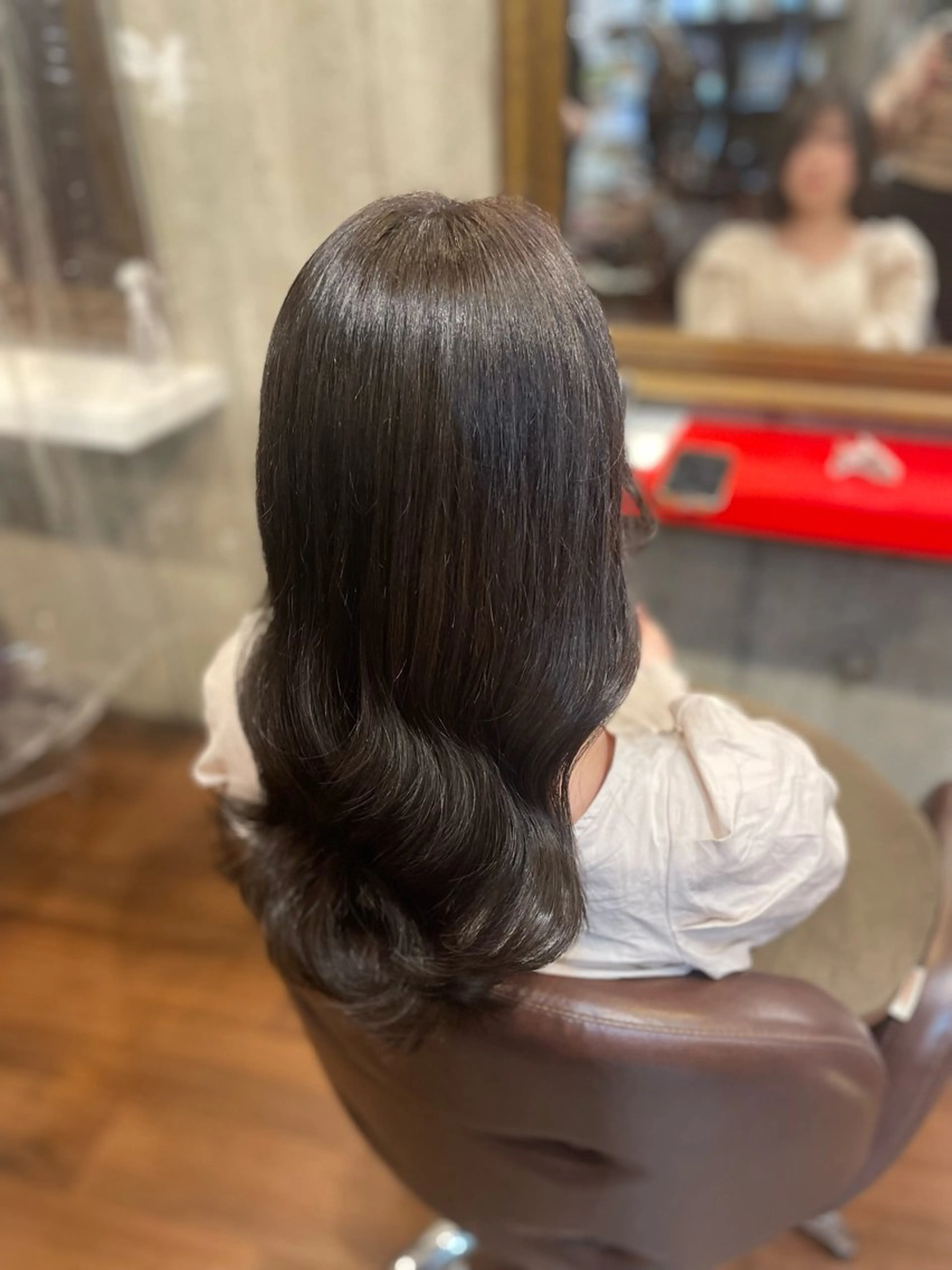 ロング カラー グレージュ natsumi 🌷のヘアスタイル