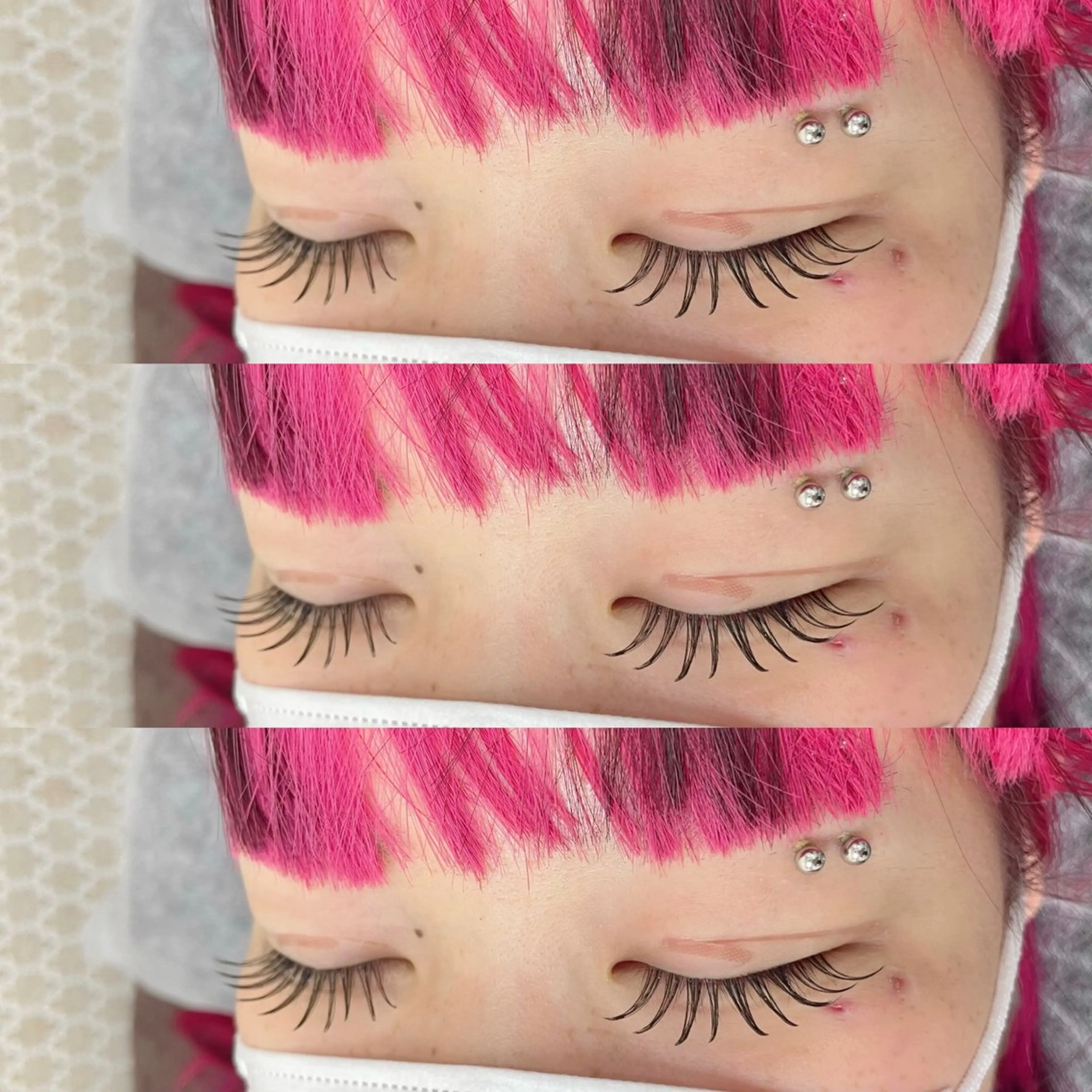 マツエク・マツパ CCカール Cカール カラーマツエク BAMBI 🖤KAWAIのマツエク・マツパデザイン