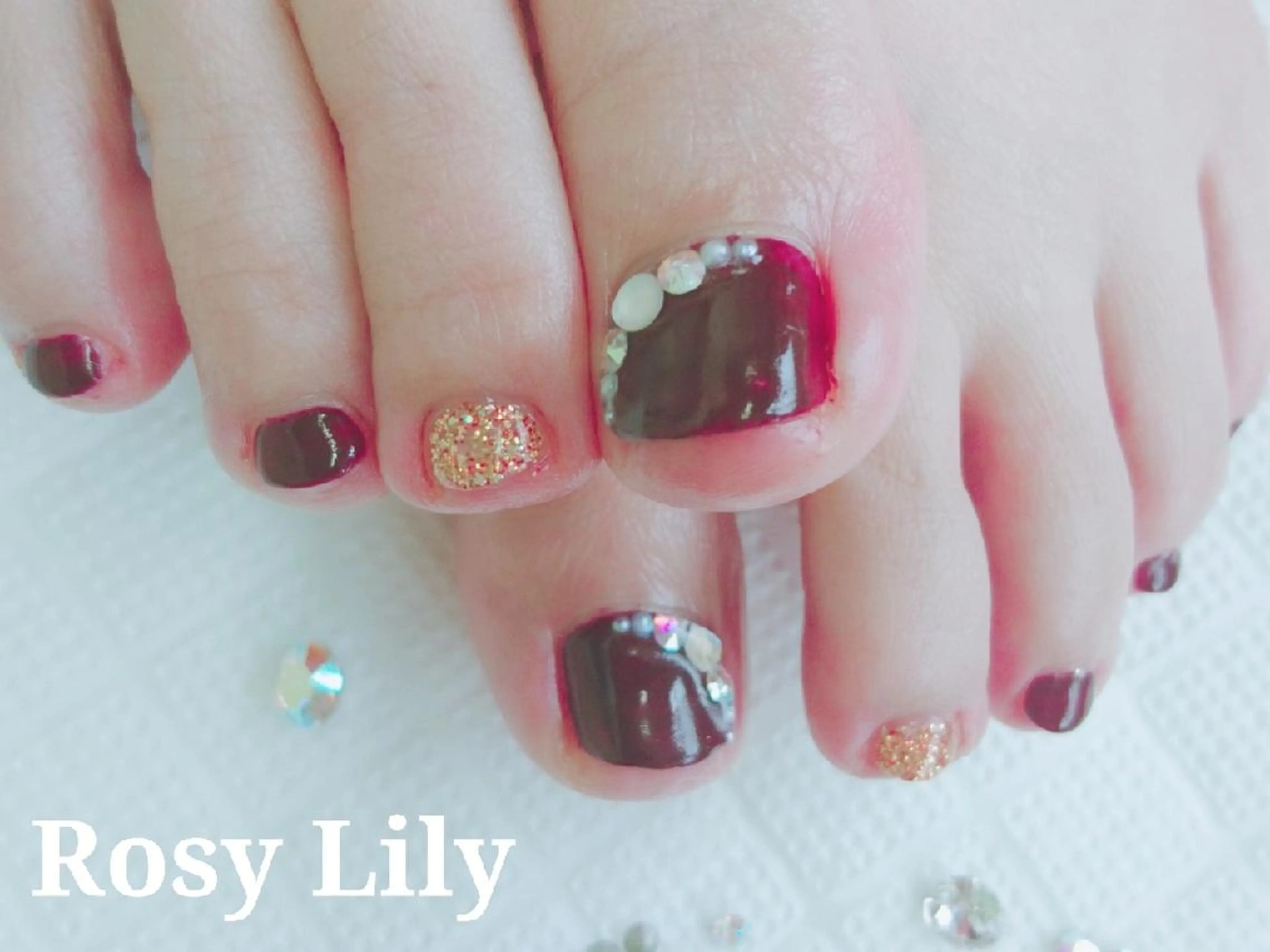 ネイル プライベートサロン Rosy Lilyのネイルデザイン