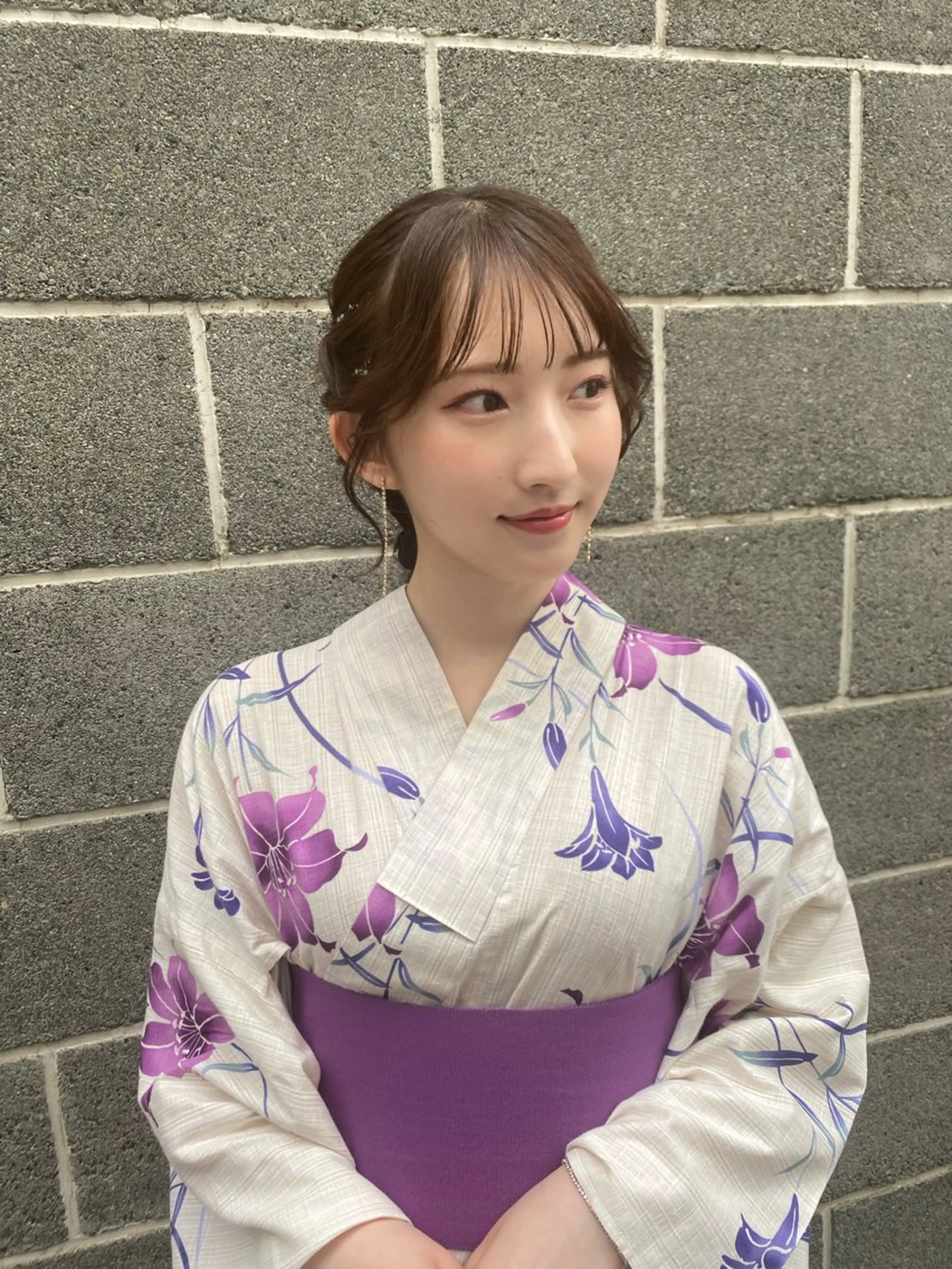 💛🎐浴衣お着付け＋ヘアセット＋メイク💛🎐※平日料金です‼️の写真