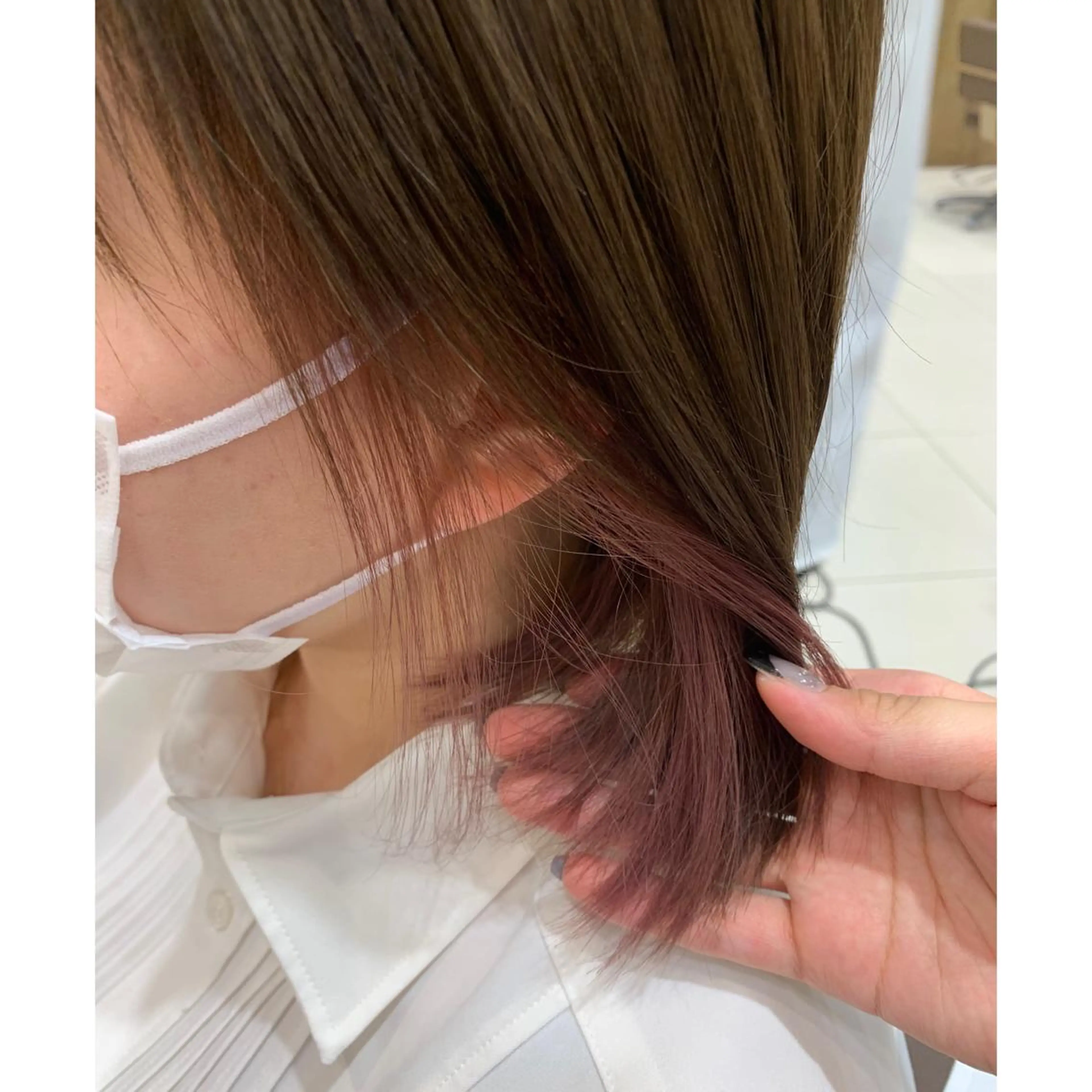 インナーカラー🌻の写真