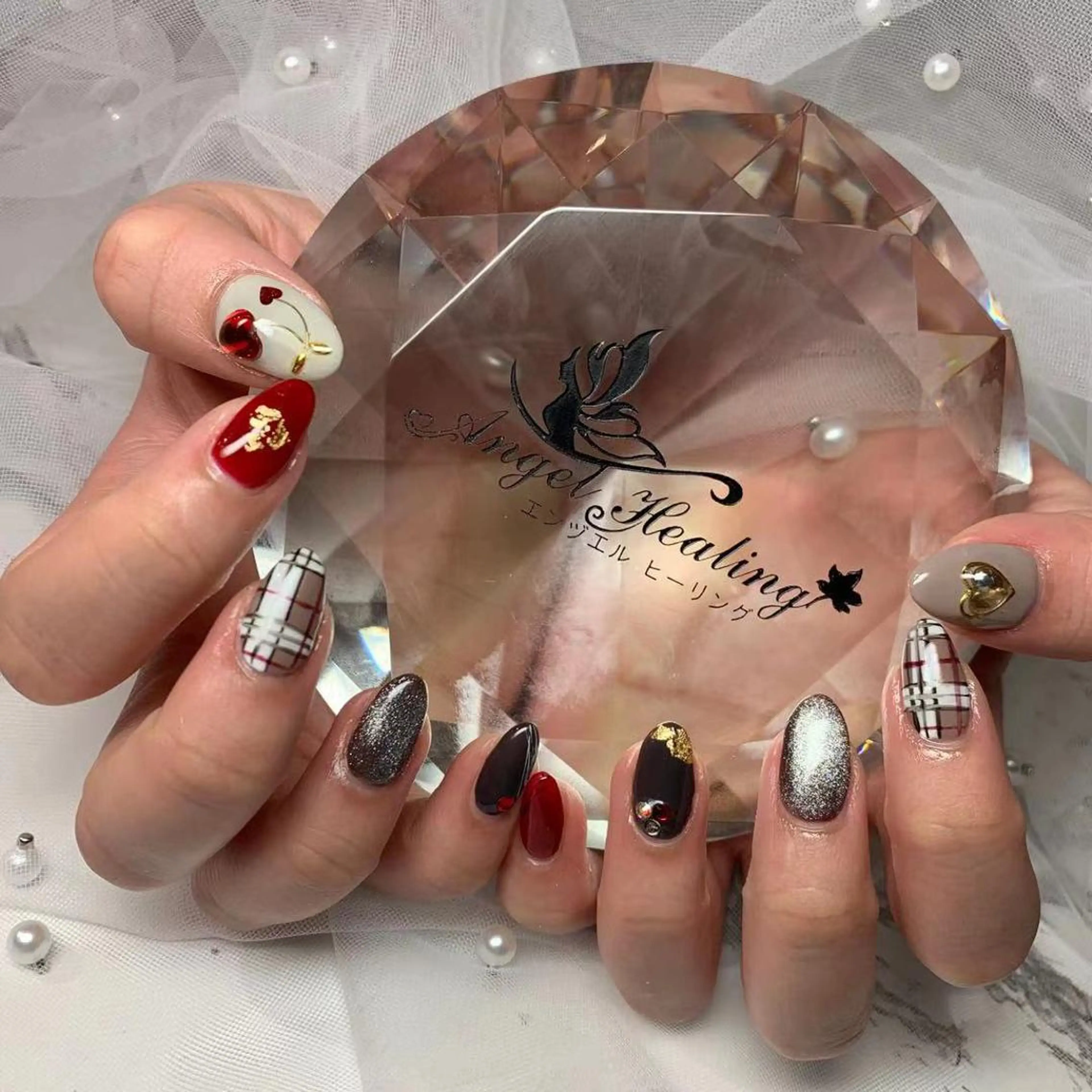 ネイル エンジェル ヒーリング 矢場町店のネイルデザイン