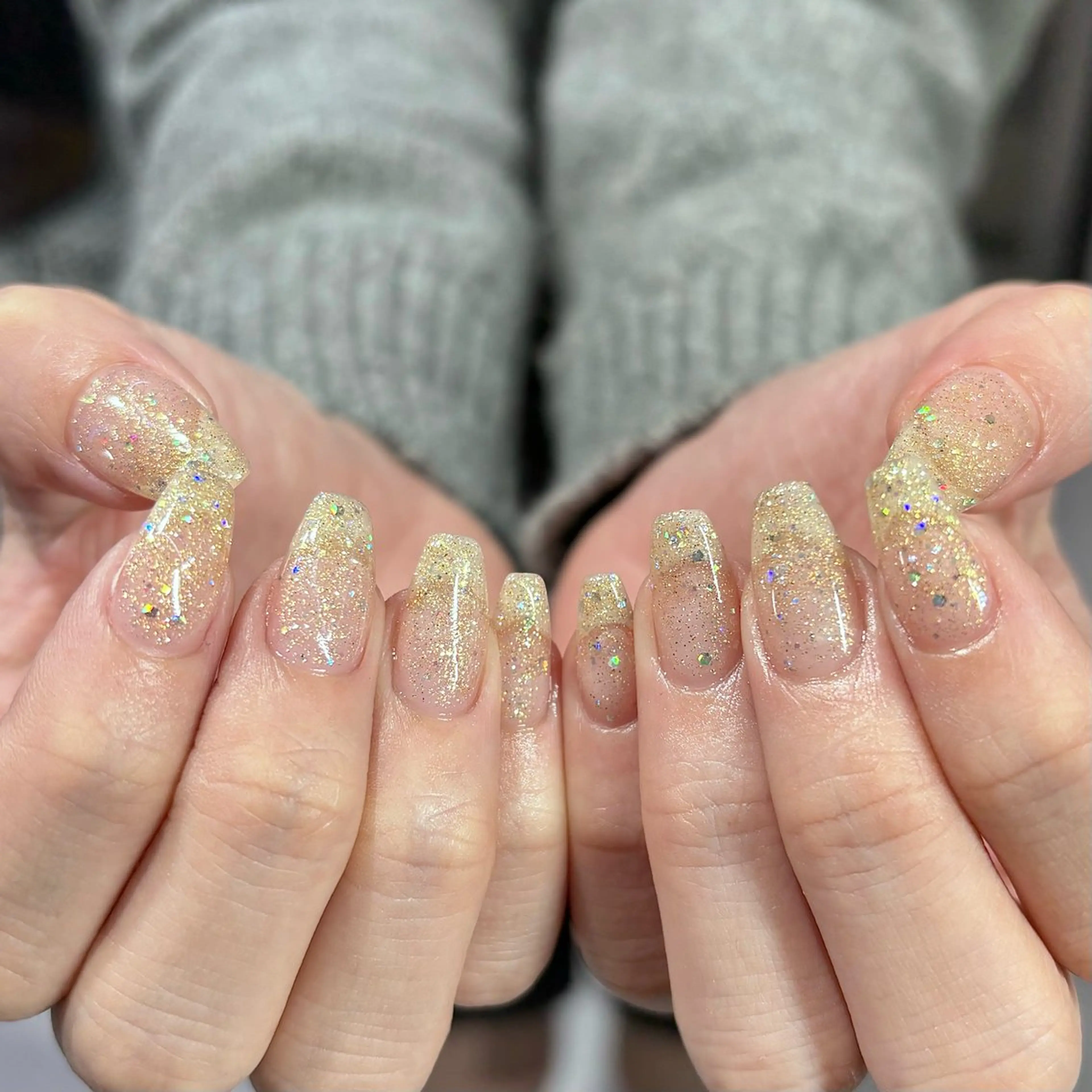 ネイル ラメ(グリッター) CLALA Makoのネイルデザイン