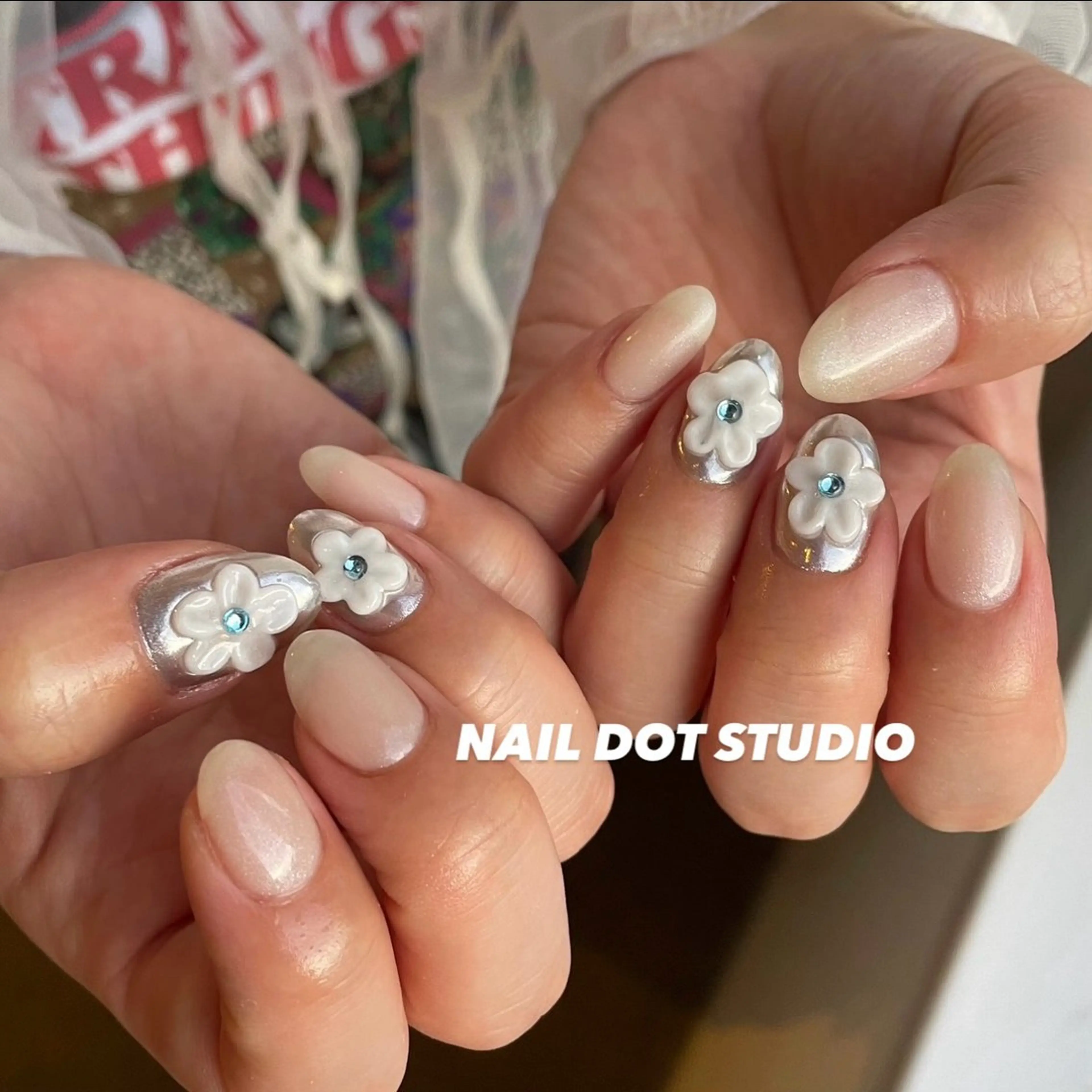 ネイル ぷっくりネイル NAIL DOT STUDIO堺筋本町のネイルデザイン
