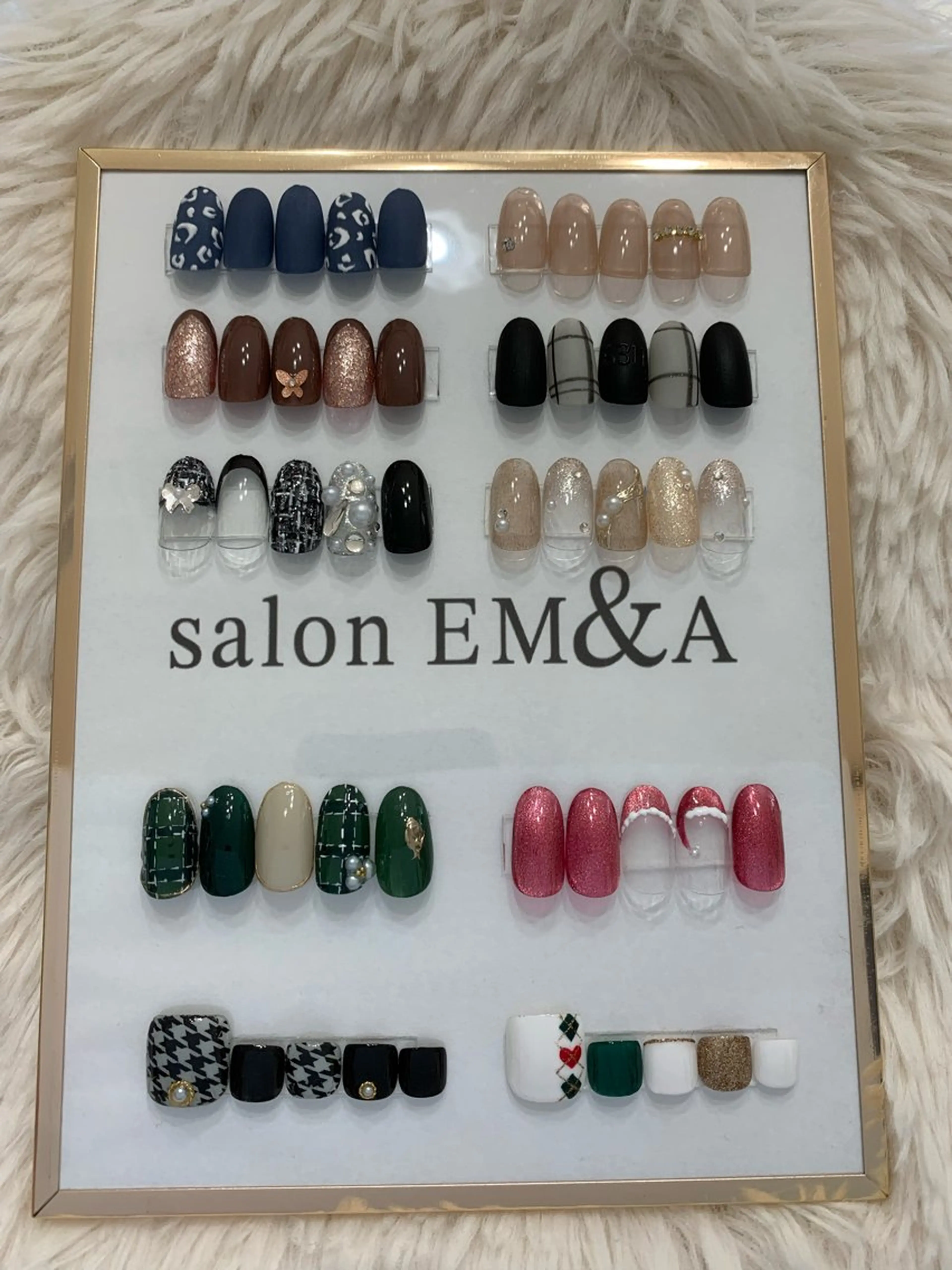 ネイル ジェルネイル salon EM&A emiのネイルデザイン