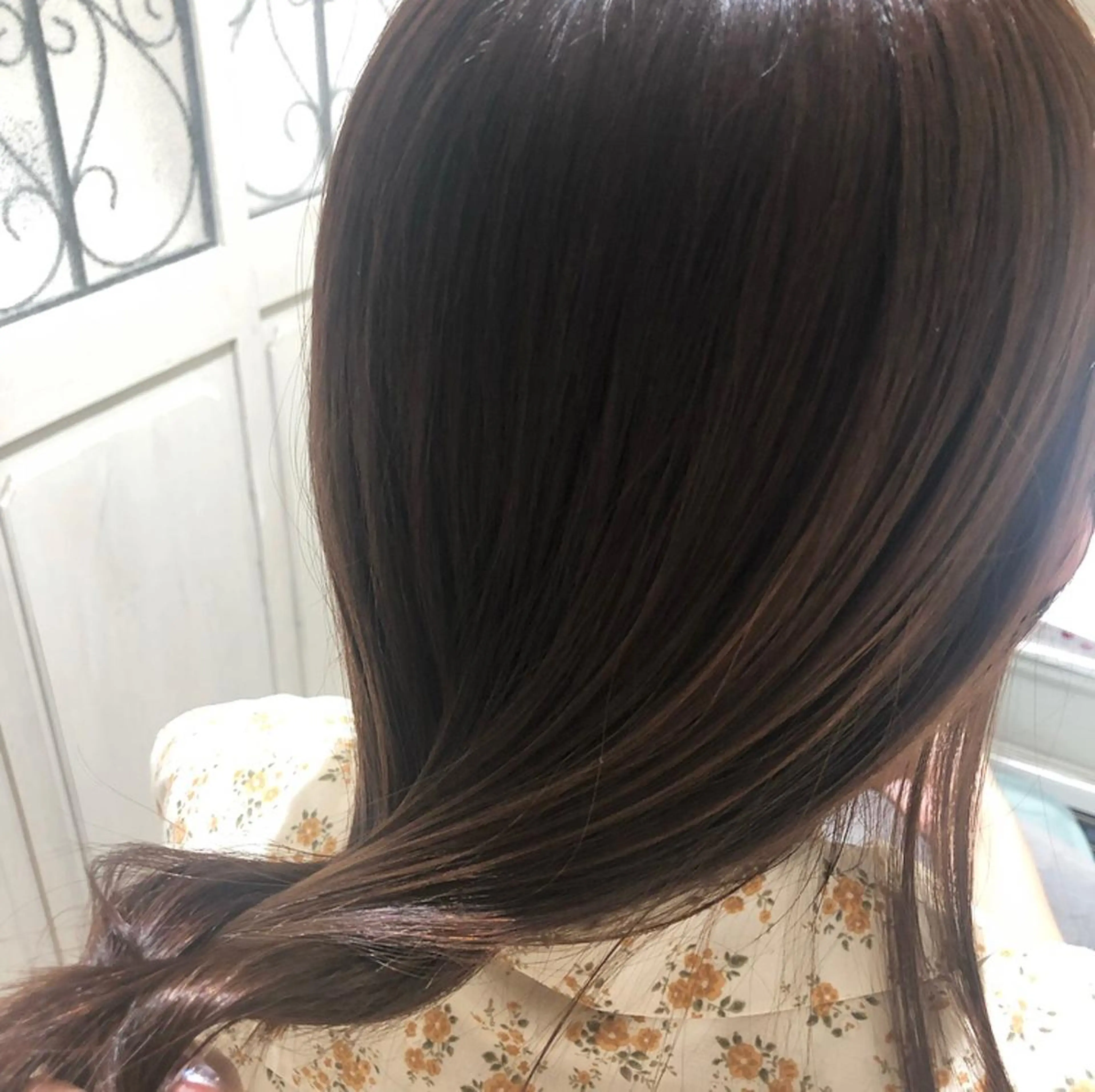 ミディアム カラー ブラウンカラー ピンクカラー ピンクブラウン レッドカラー ✨🌿大人可愛い愛さ れhair🌿✨松本のヘアスタイル