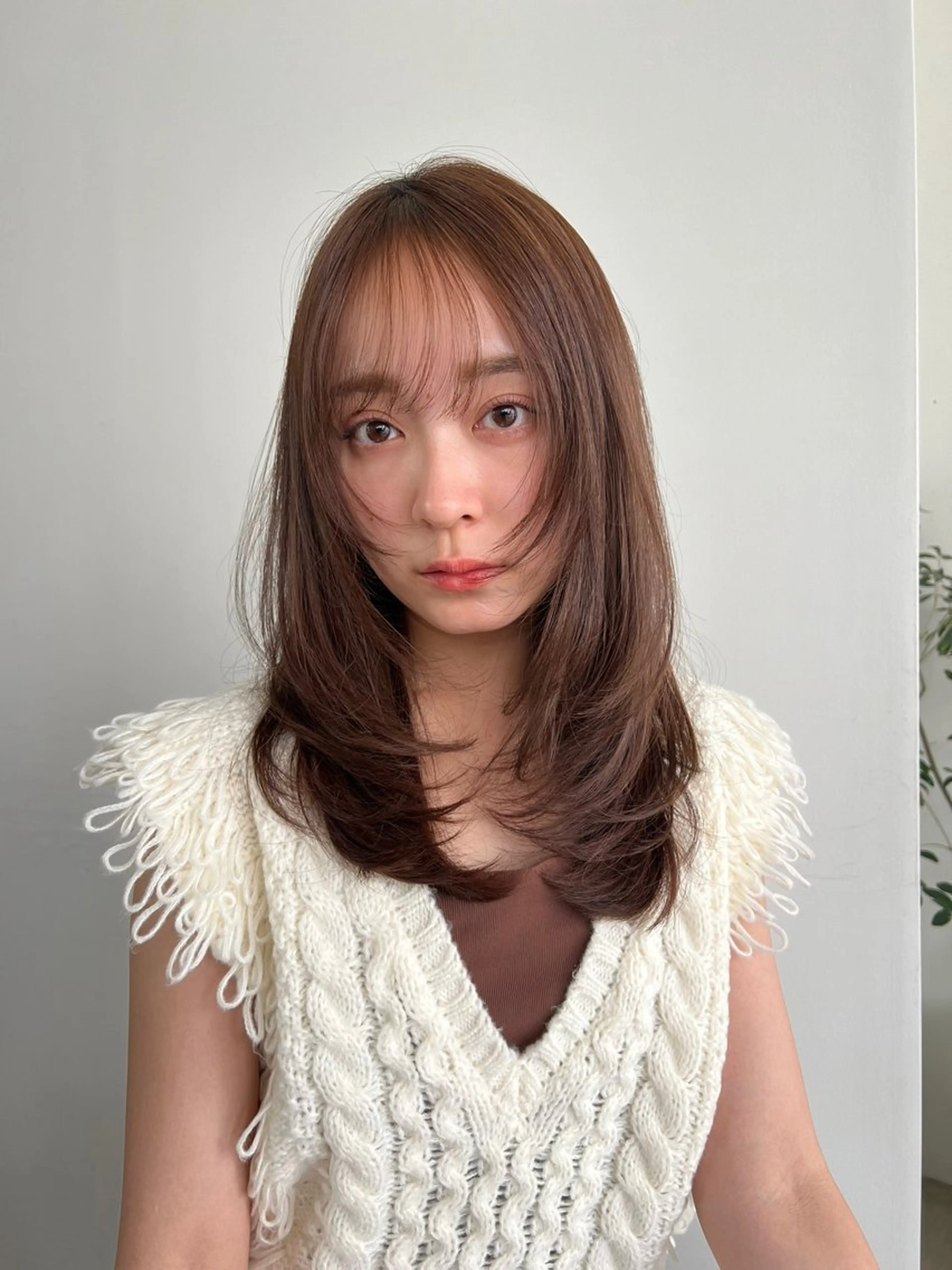 レイヤーカットの写真