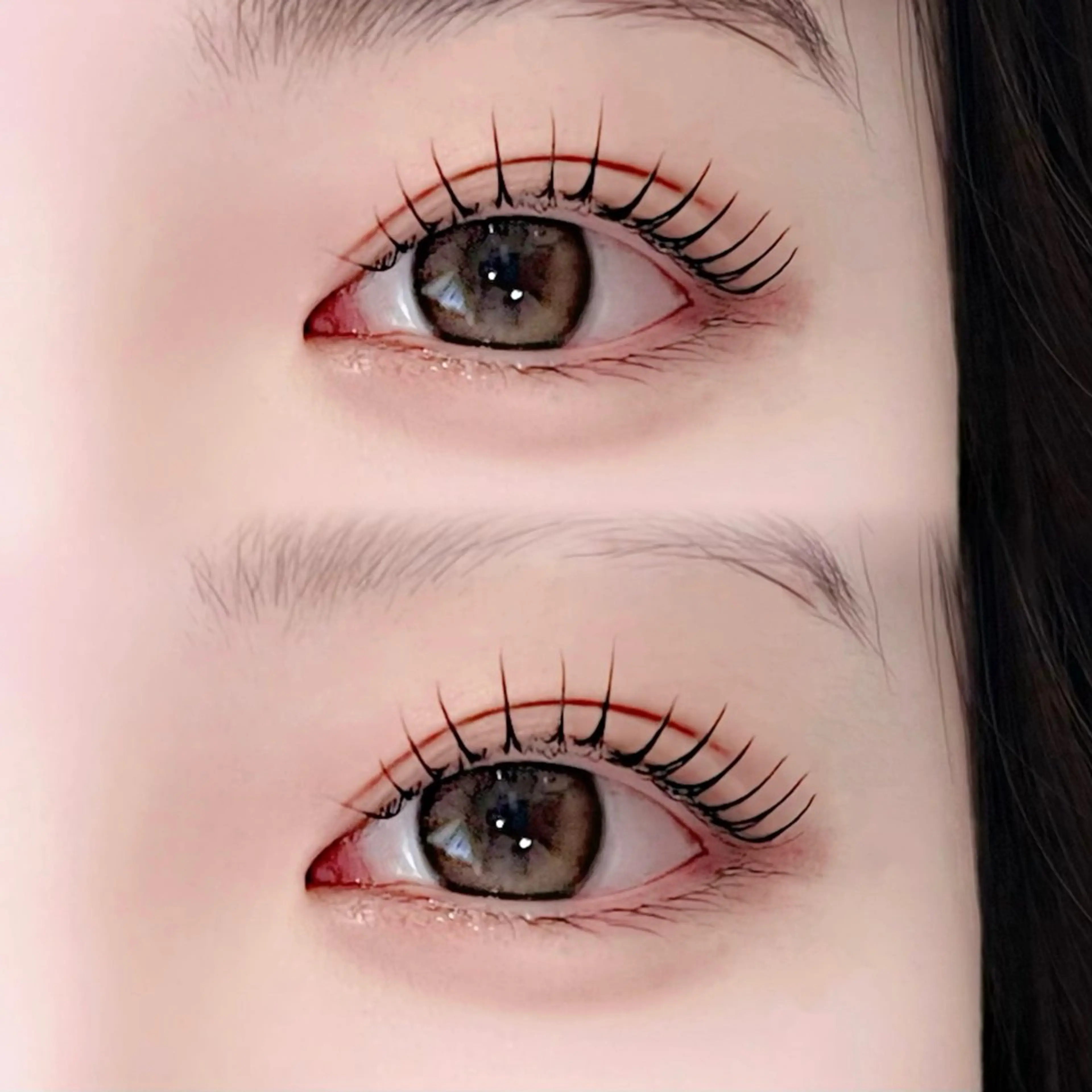 マツエク・マツパ ナチュラル パリジェンヌラッシュリフト Rena/垢抜け- 韓国風束感🧸🥨のマツエク・マツパデザイン