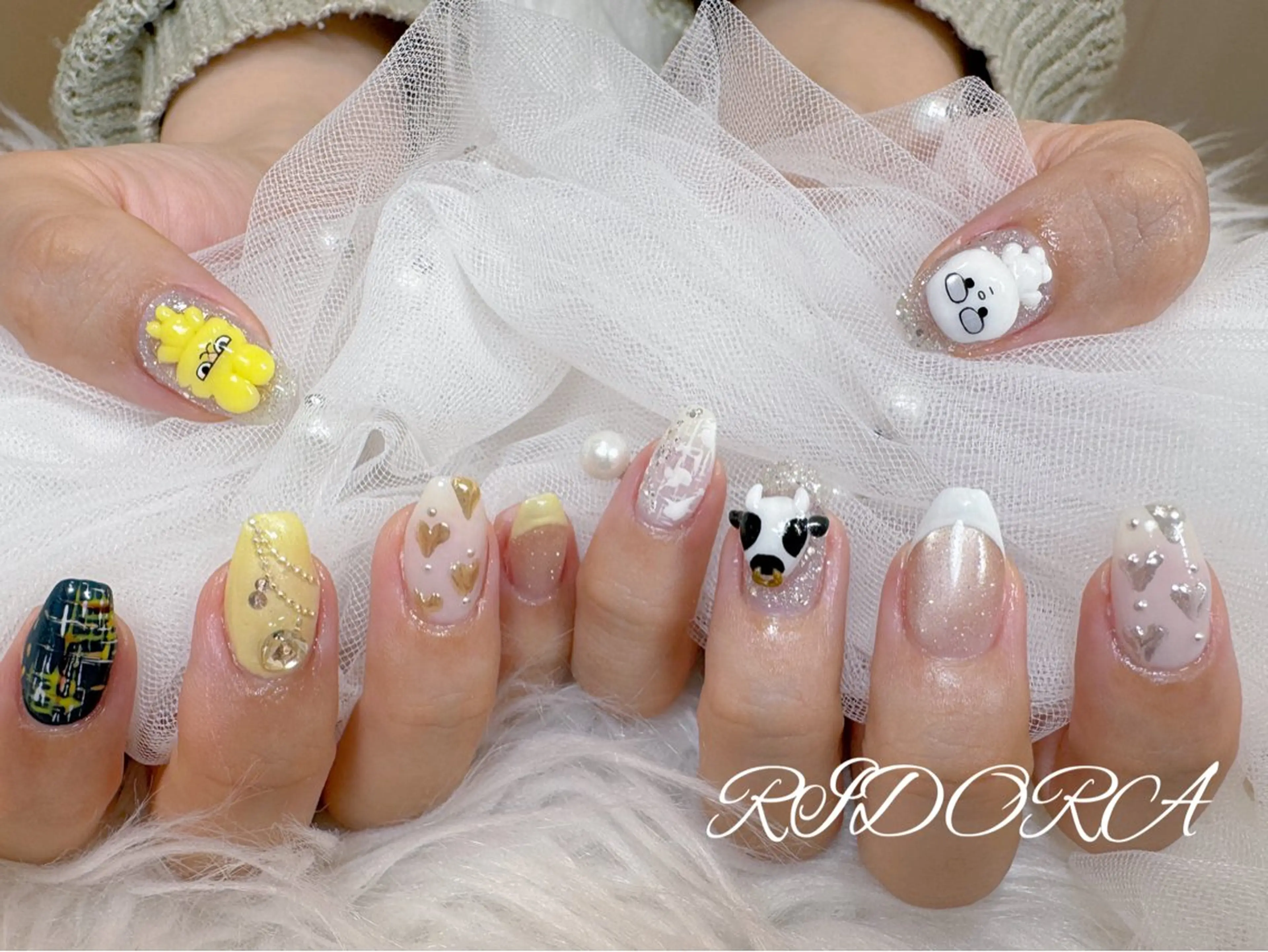 ネイル 持ち込み ハンドネイル RIDORA nailのネイルデザイン