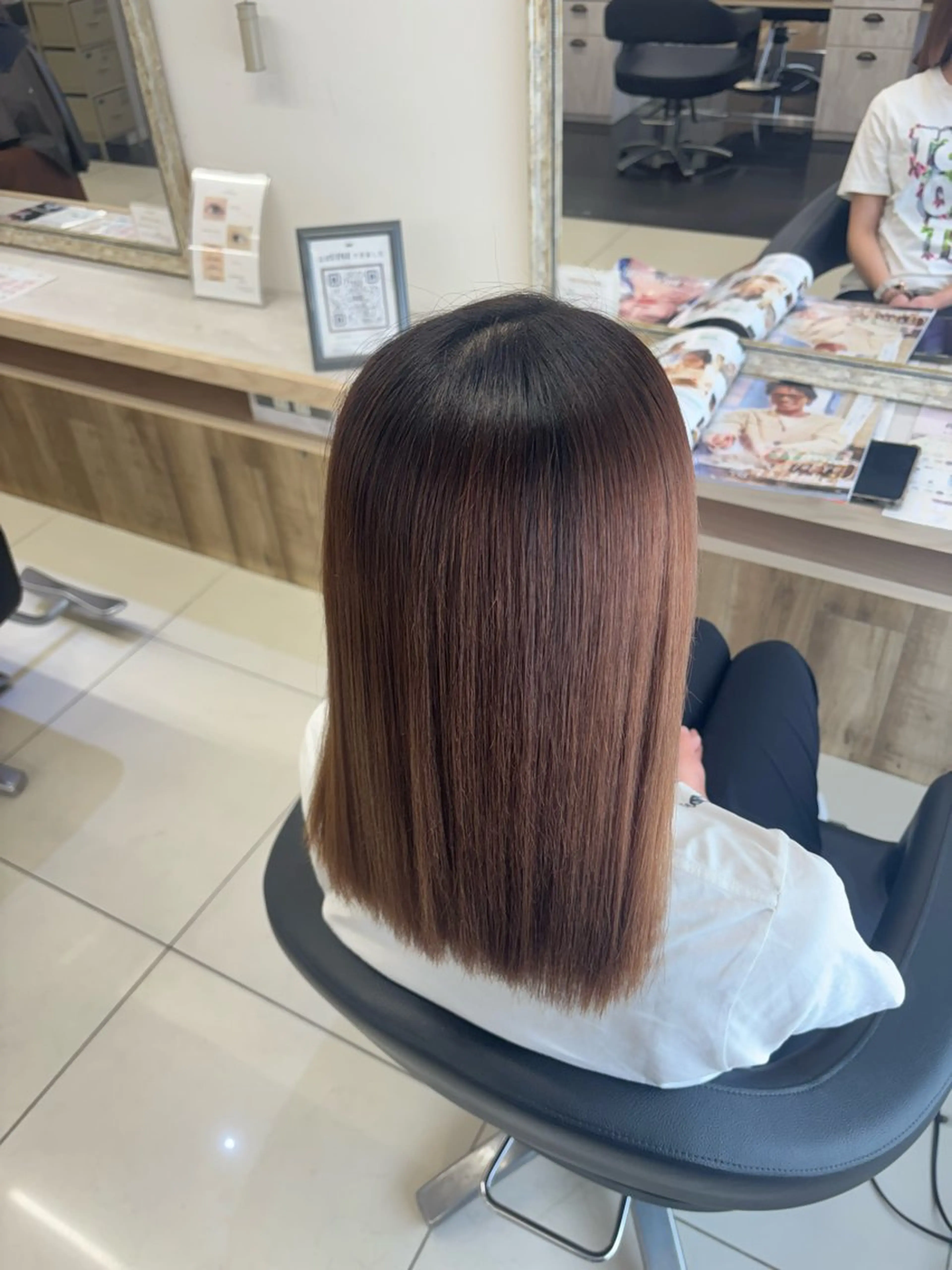 梶山 愛夢のヘアスタイル