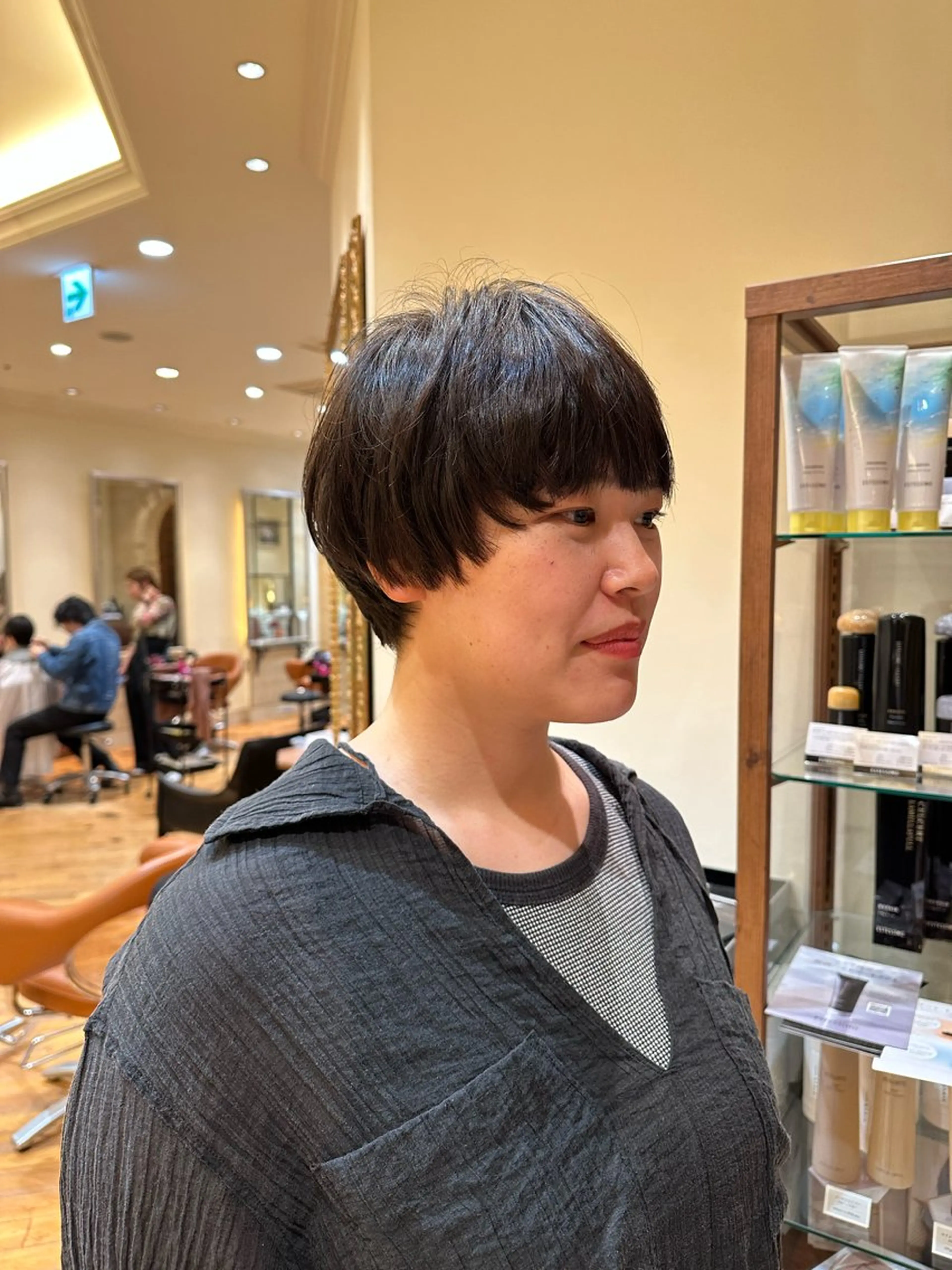 ショート 丸みショート ショートヘア カットモデル/ 大森弘貴のヘアスタイル