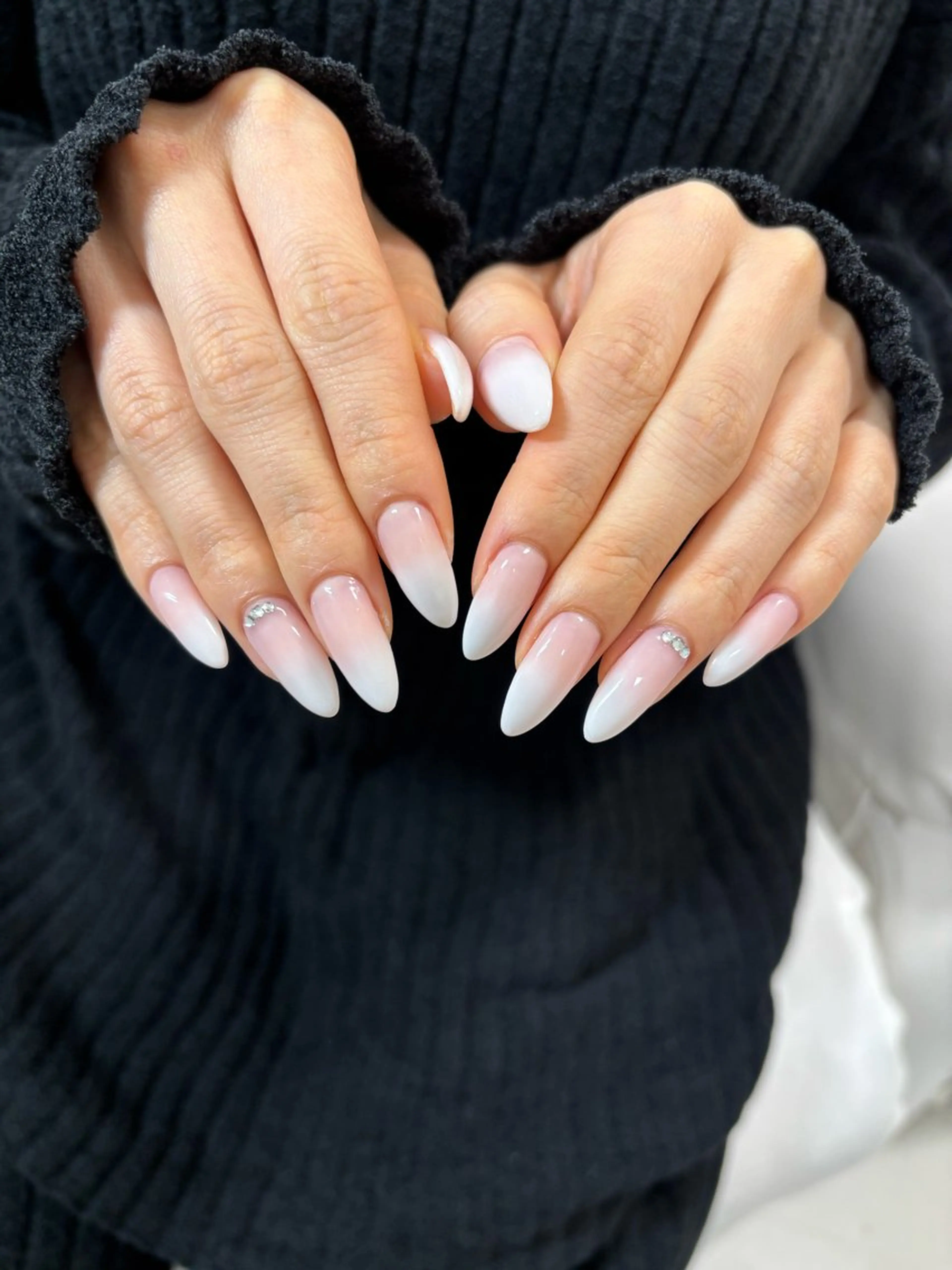 ネイル グラデーション ピンク シンプルネイル ハンドネイル nailist mayu 💅🏻のネイルデザイン