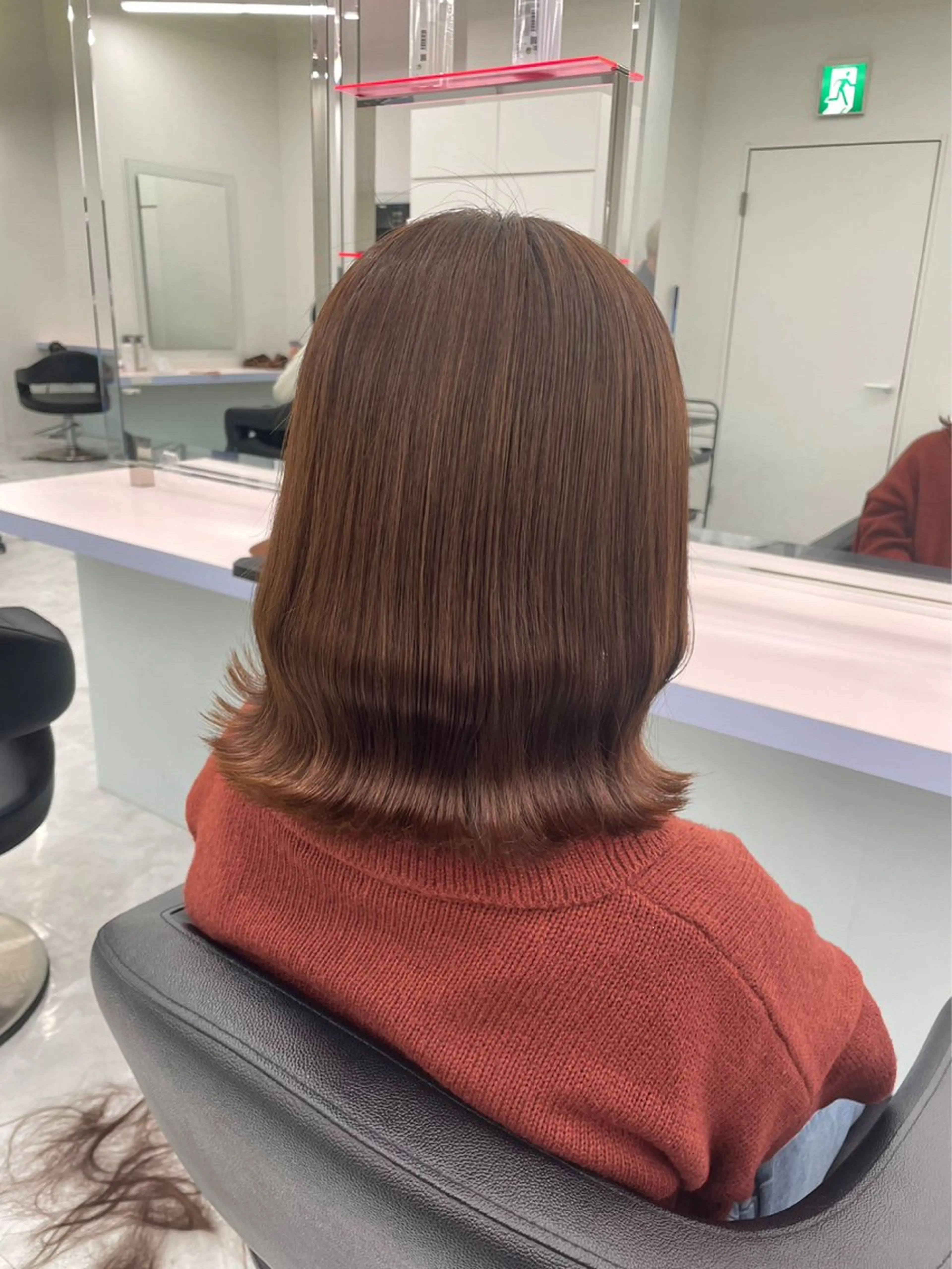 ミディアム カラー パーマ ヘアアレンジ メンズ 🤍透明感カラー🤍 似合わせ🤍AINEのヘアスタイル