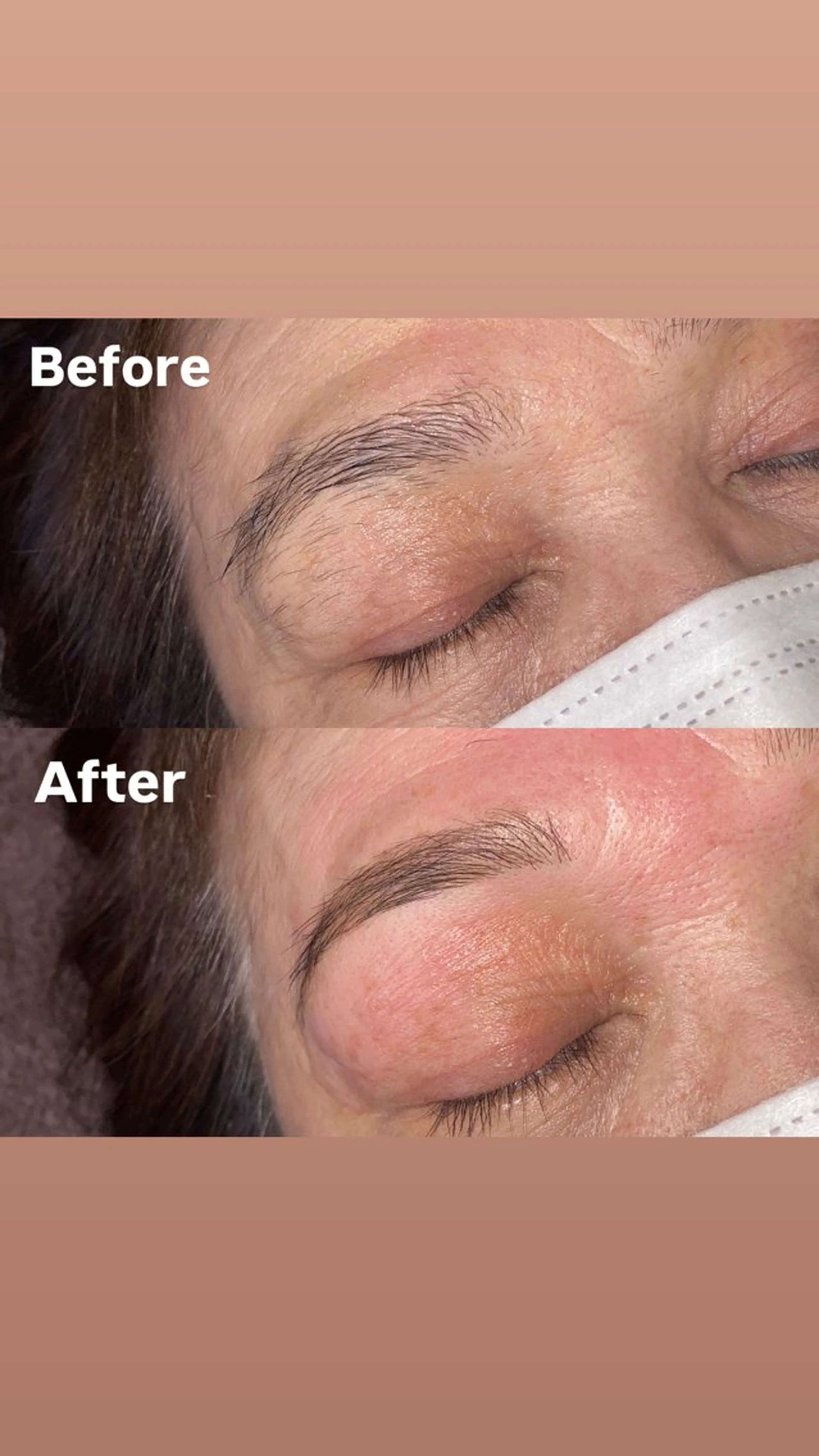 アイブロウ 桑 奈都美の眉毛・アイブロウイメージ