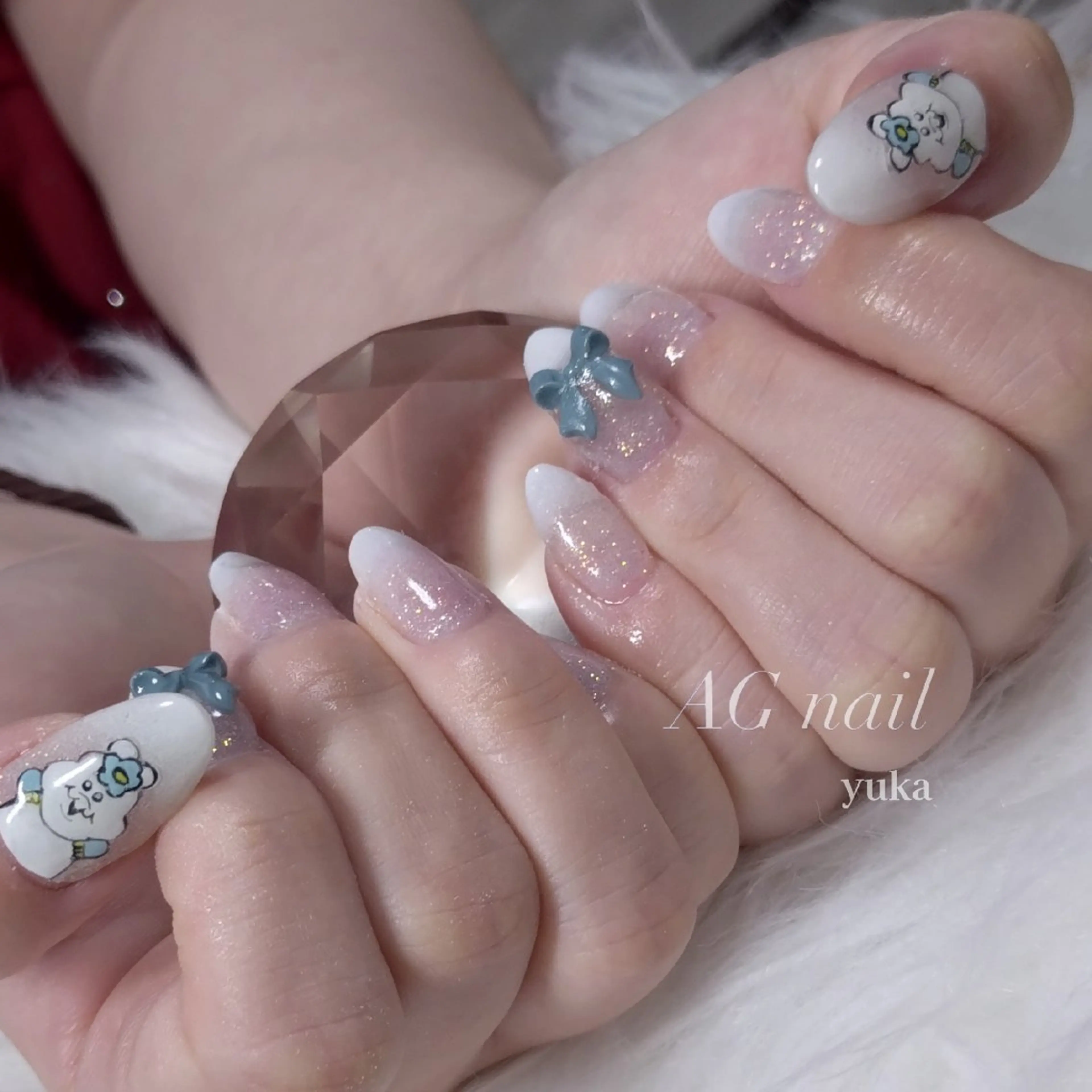 ネイル ハンドネイル AGnail 富永  /オフ込みフィルインのネイルデザイン
