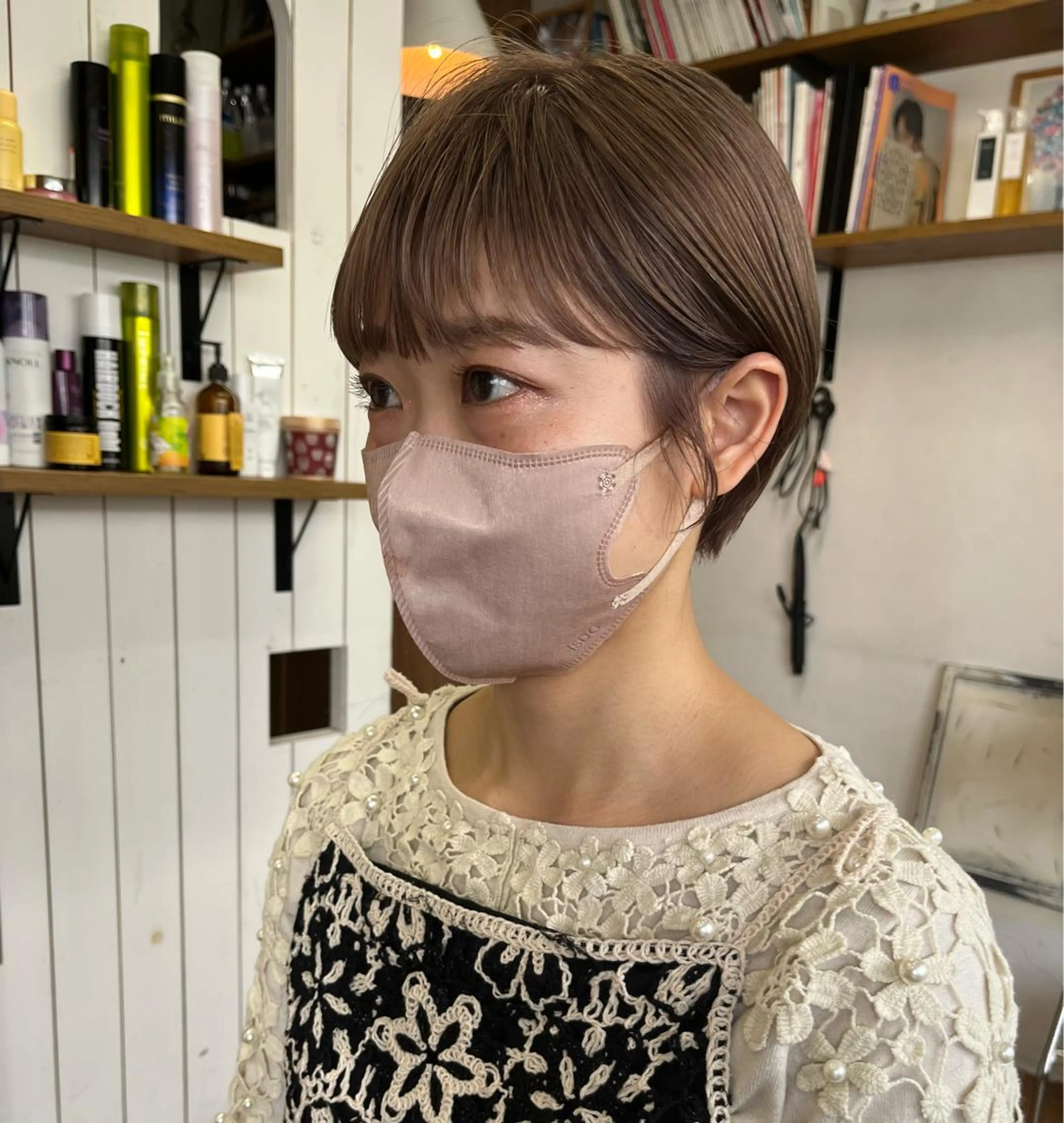 ショート カラー Hareru 豊田 修廣のヘアスタイル