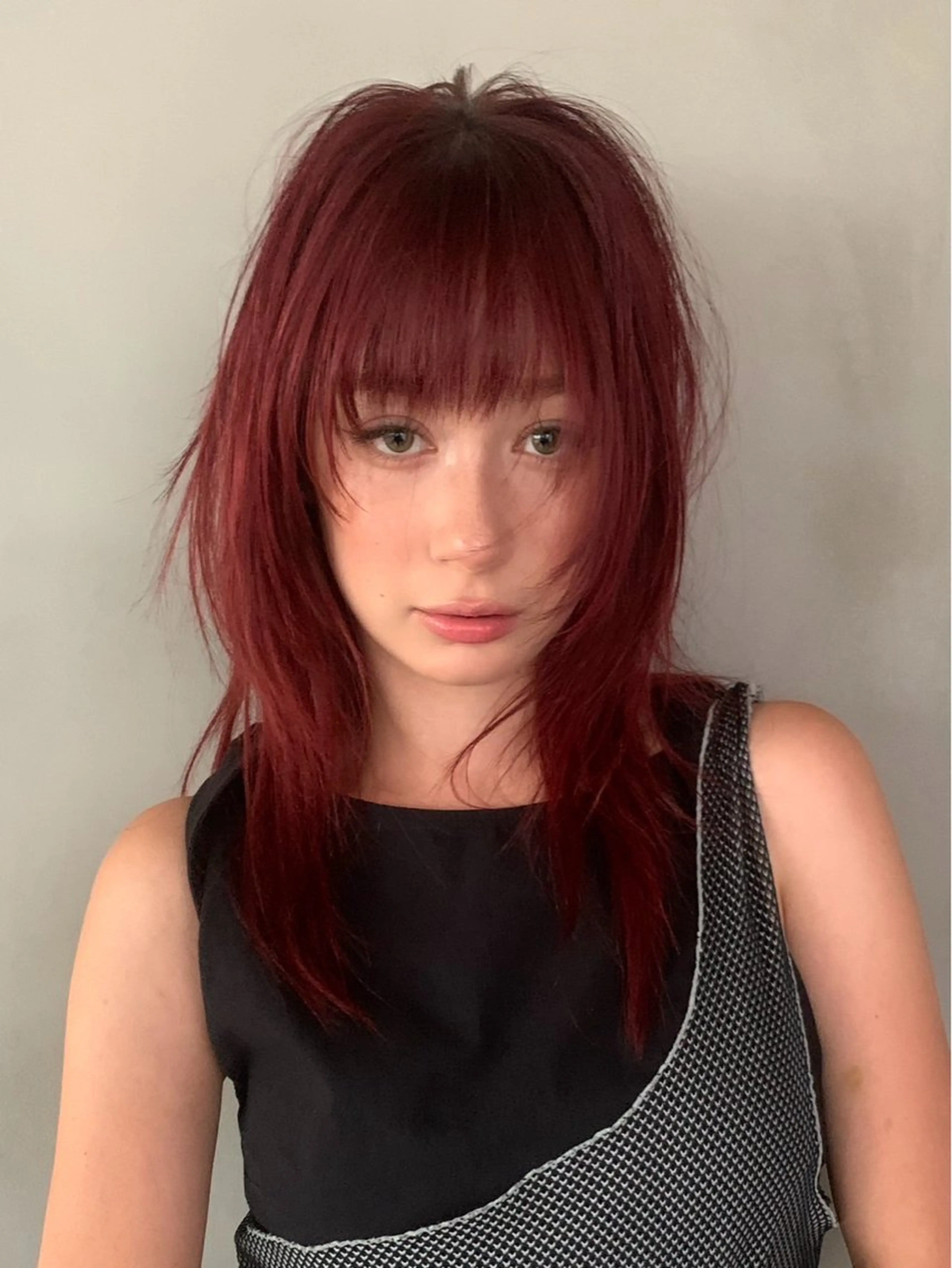 ミディアム カラー 山田 京介のヘアスタイル