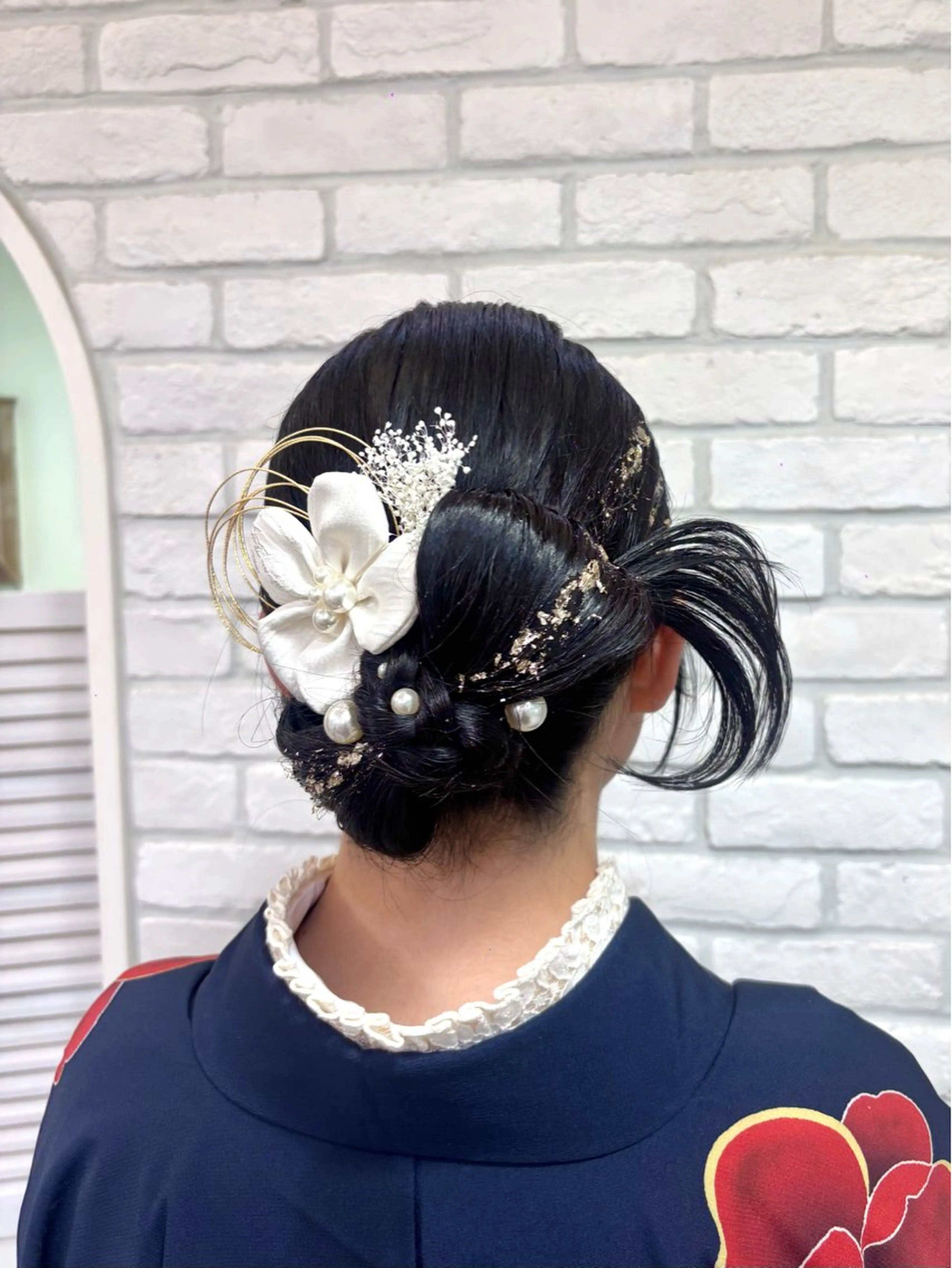 セミロング ヘアセット 髪質改善縮毛５０％ OFF/吉田 響歌♡のヘアスタイル