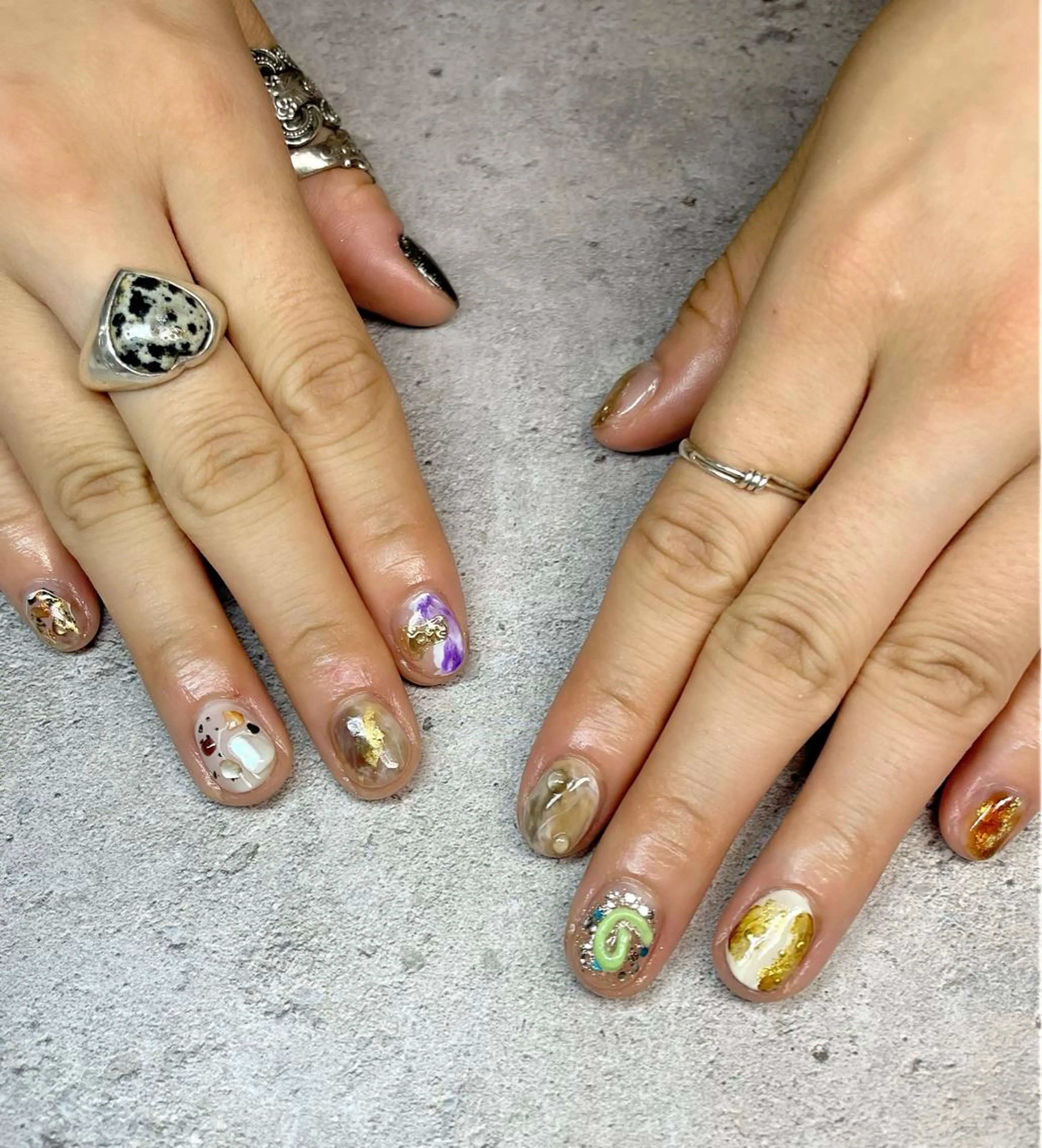 ネイル 持ち込み with hues所属・with hues AYAのネイルデザイン