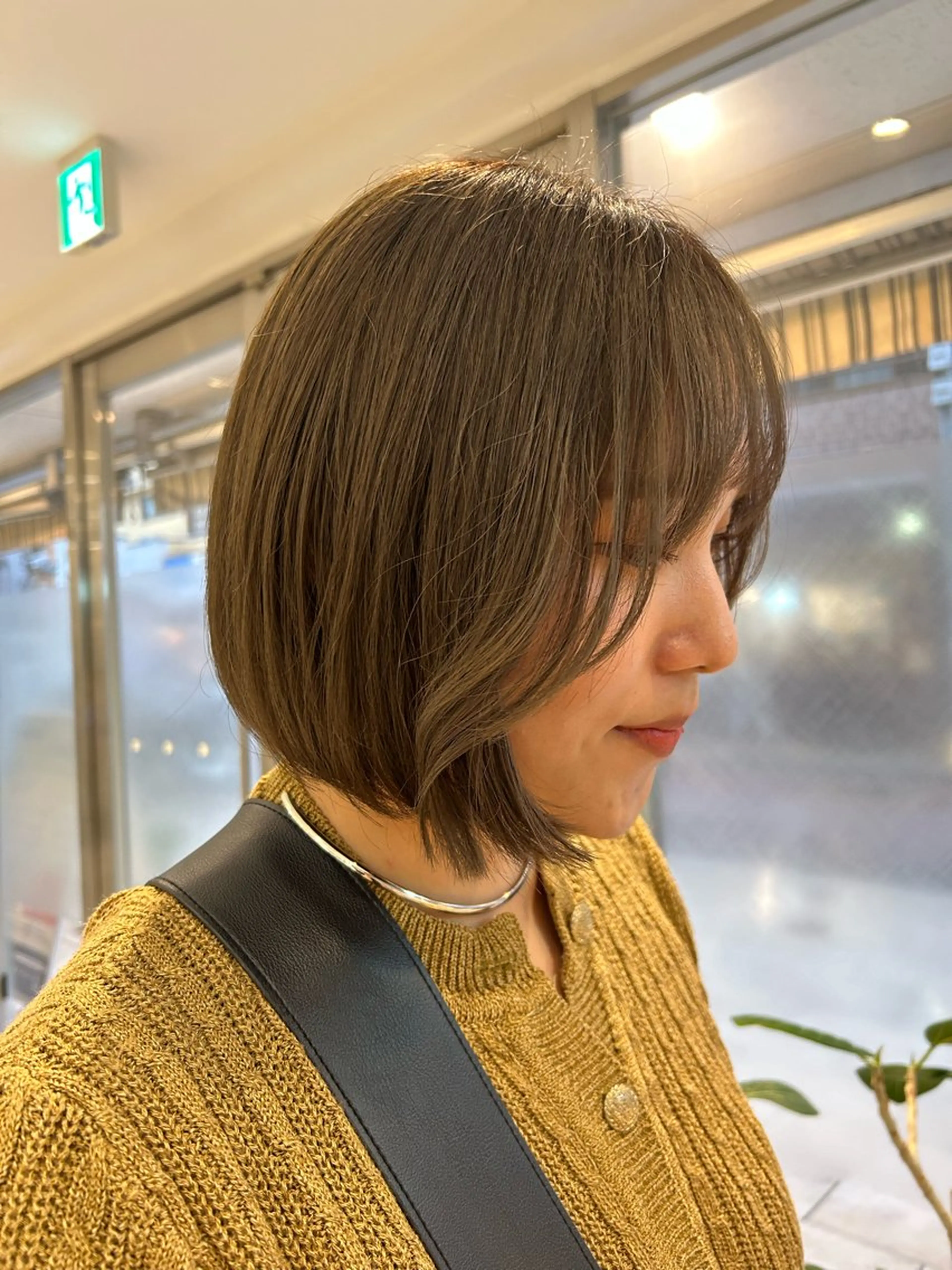 ショート カラー カット ヘアカラー 🦖ミニボブ/ボブ /MOEKA🦕のヘアスタイル