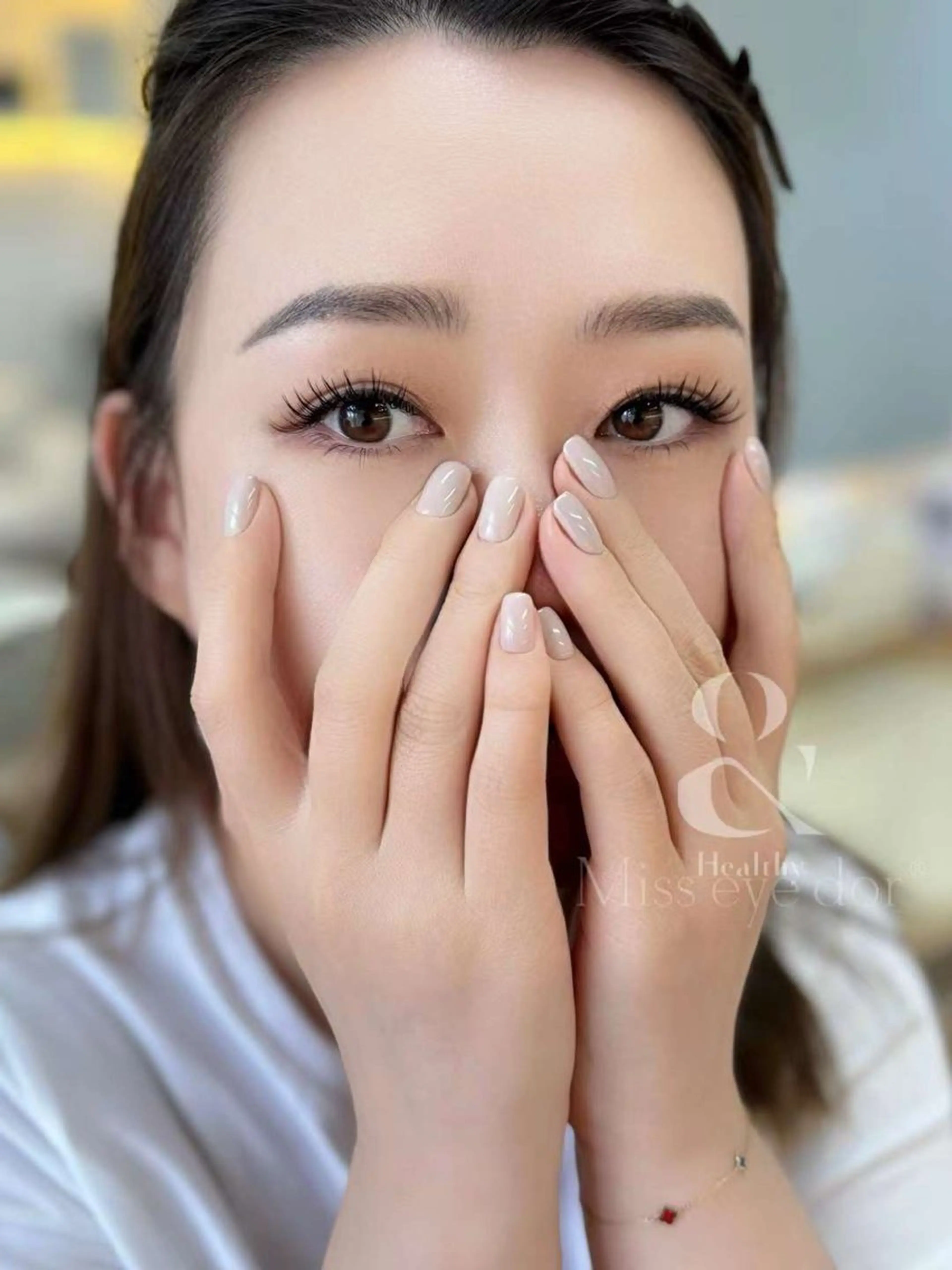 マツエク・マツパ 一重×まつ毛パーマ Angelic Reina ♥🧸のマツエク・マツパデザイン