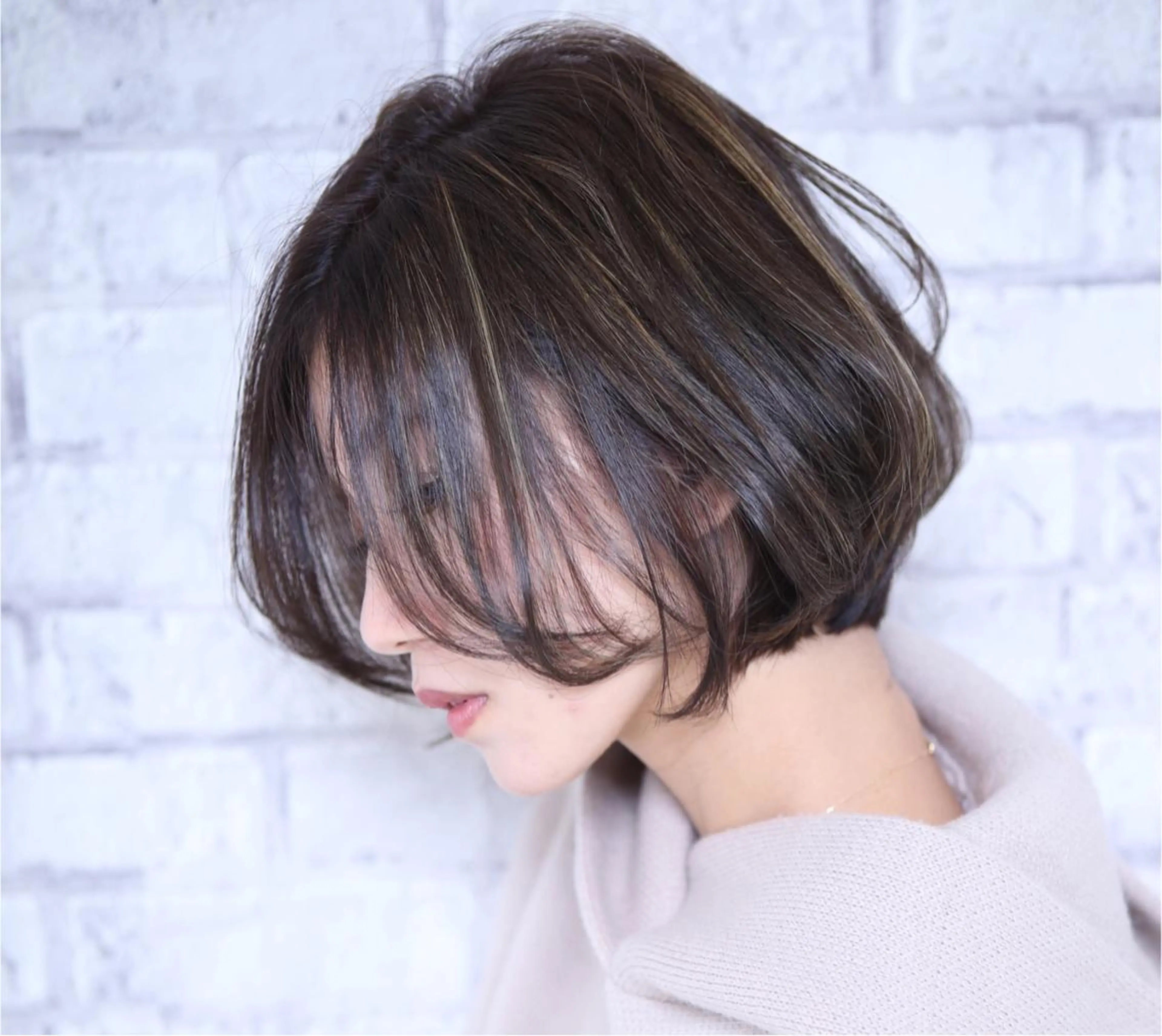 ショート カラー インナーカラー/ ストレート/奥野洸也のヘアスタイル