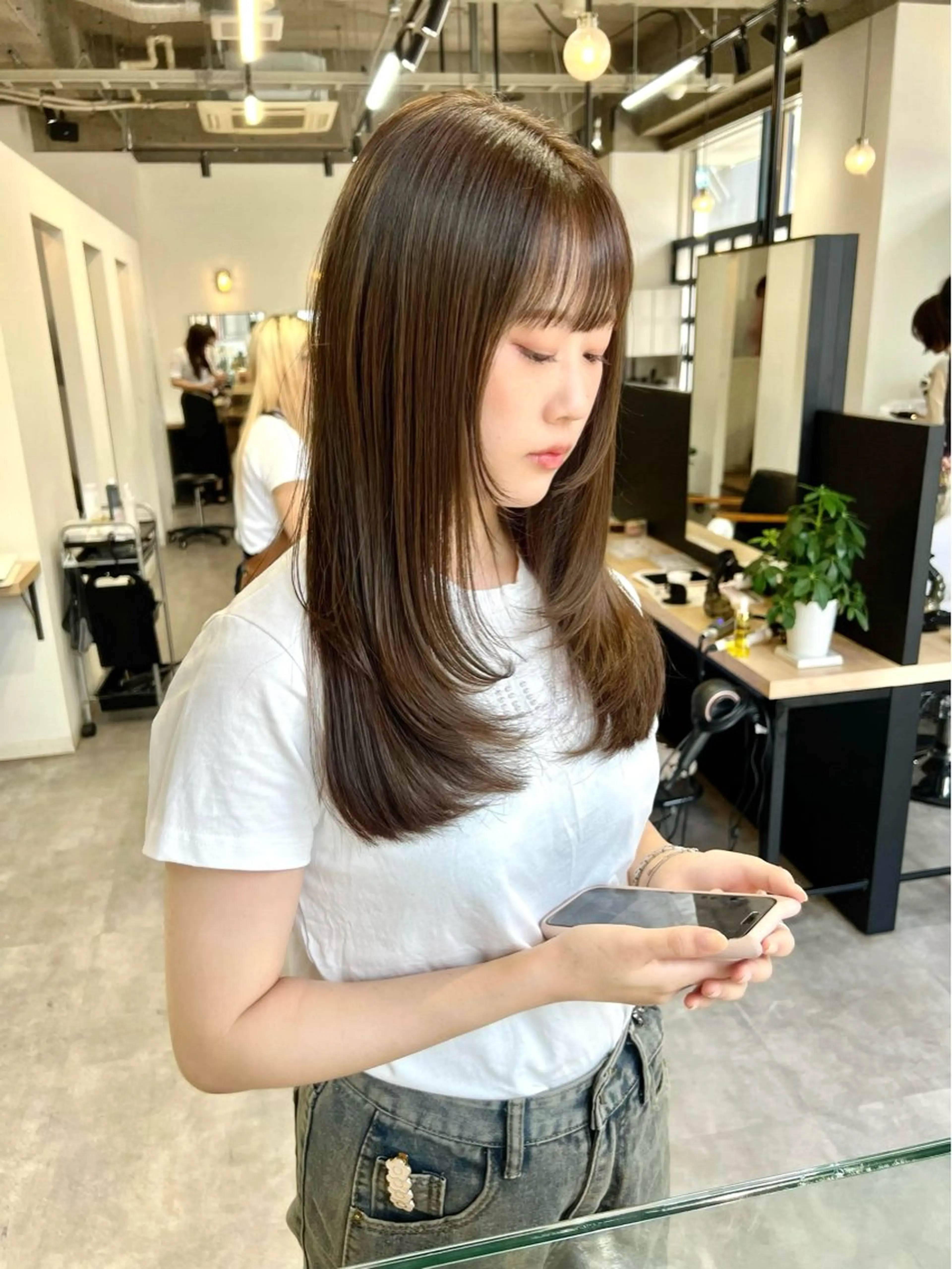 ロング Shu🐻‍❄️ / giinii 横浜のヘアスタイル