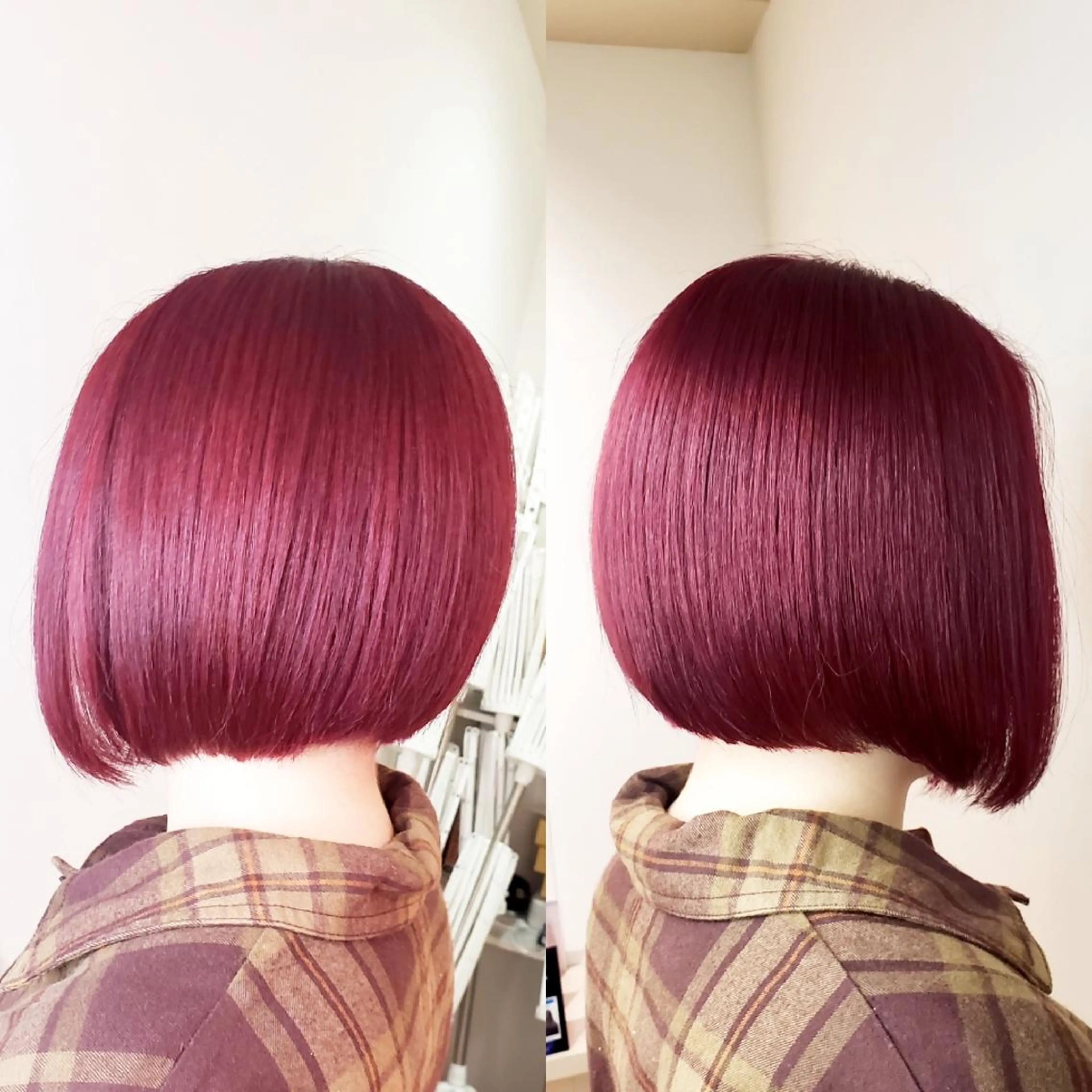 ショート カラー ピンクカラー ボブ 【髪質改善美容師】t occa茨木篠原健太のヘアスタイル