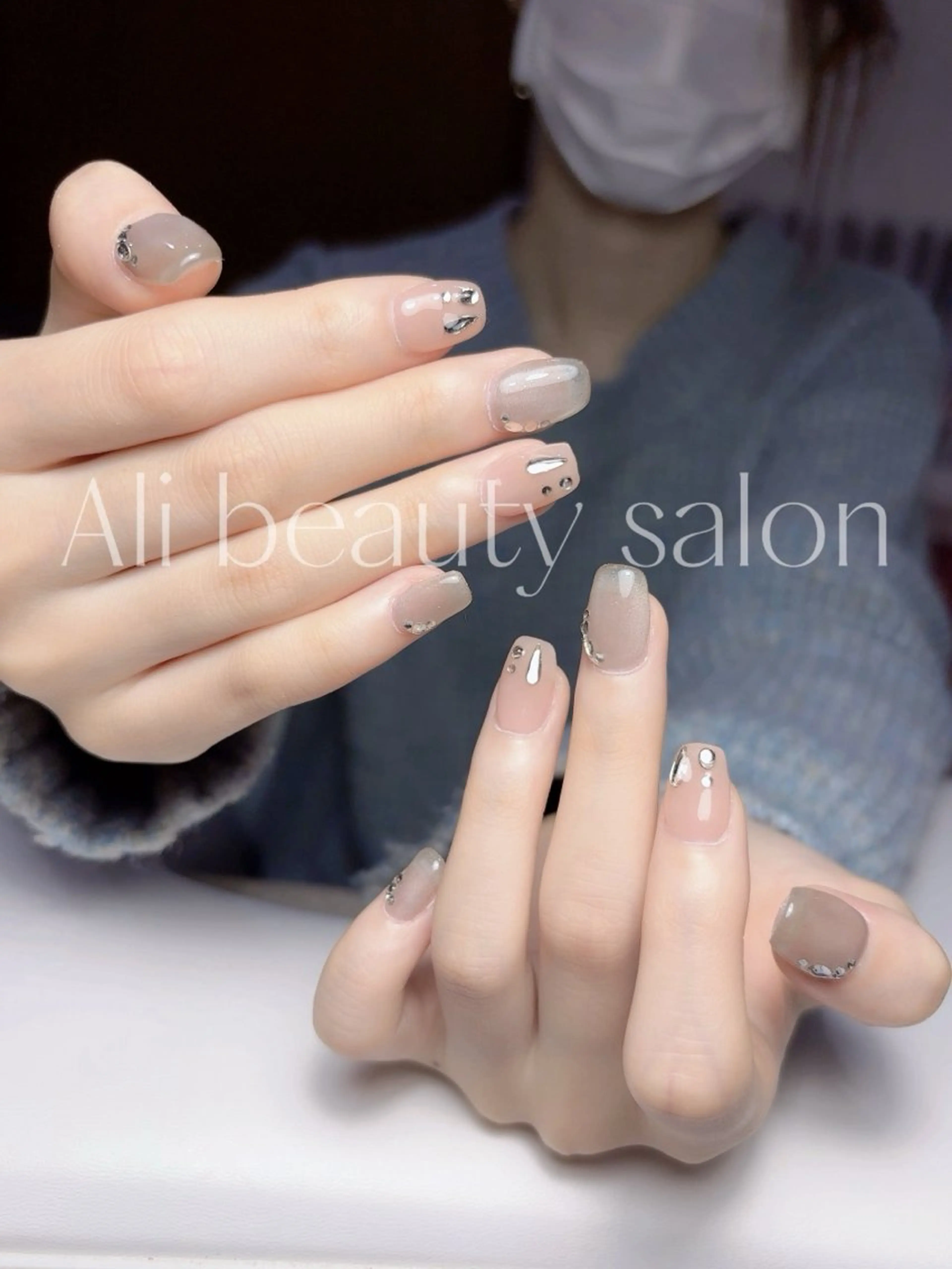 ネイル マグネットネイル ハンドネイル Ali 新小岩 ネイル専門のネイルデザイン