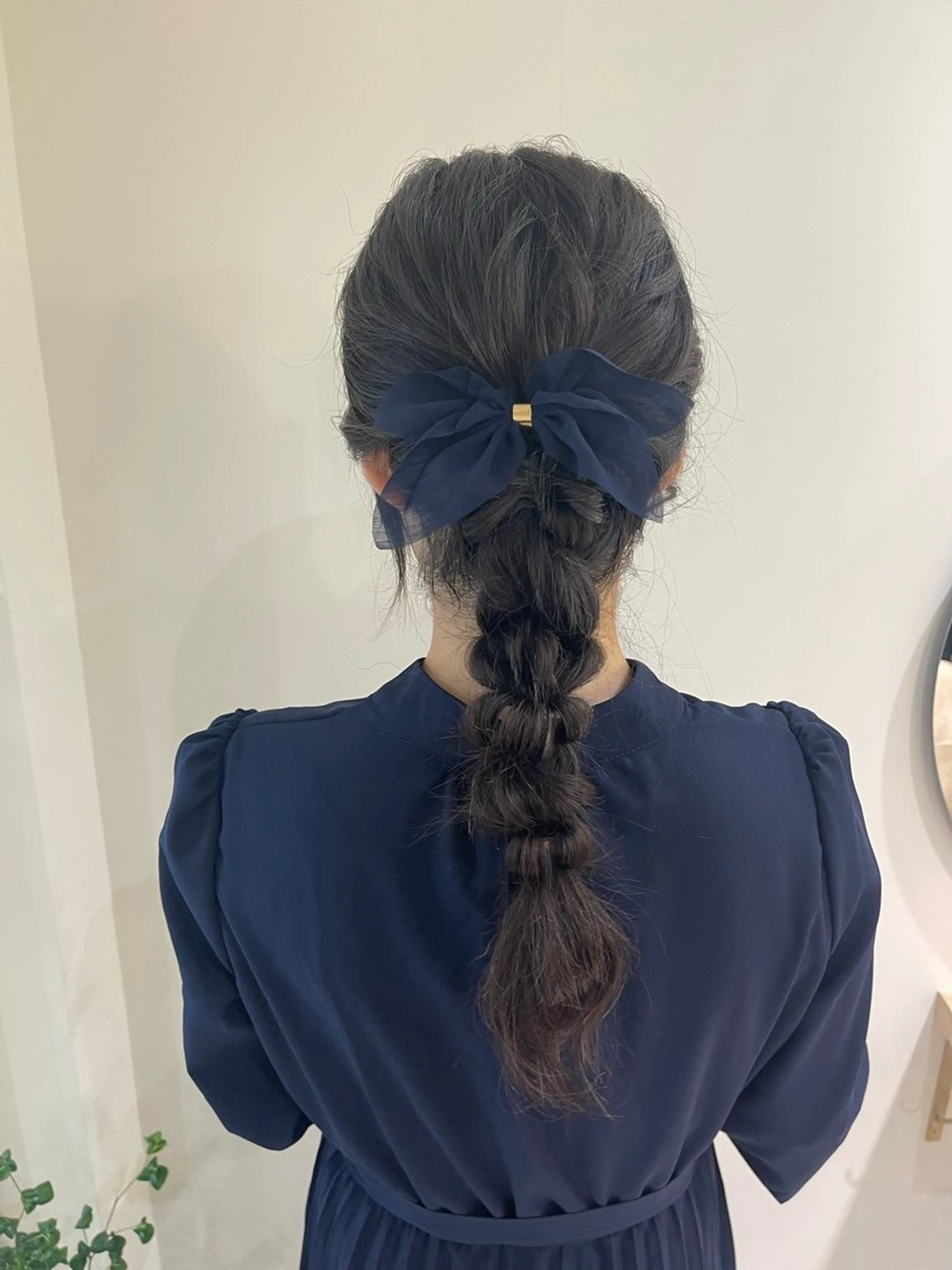 ロング ヘアアレンジ 中堀 遥のヘアスタイル