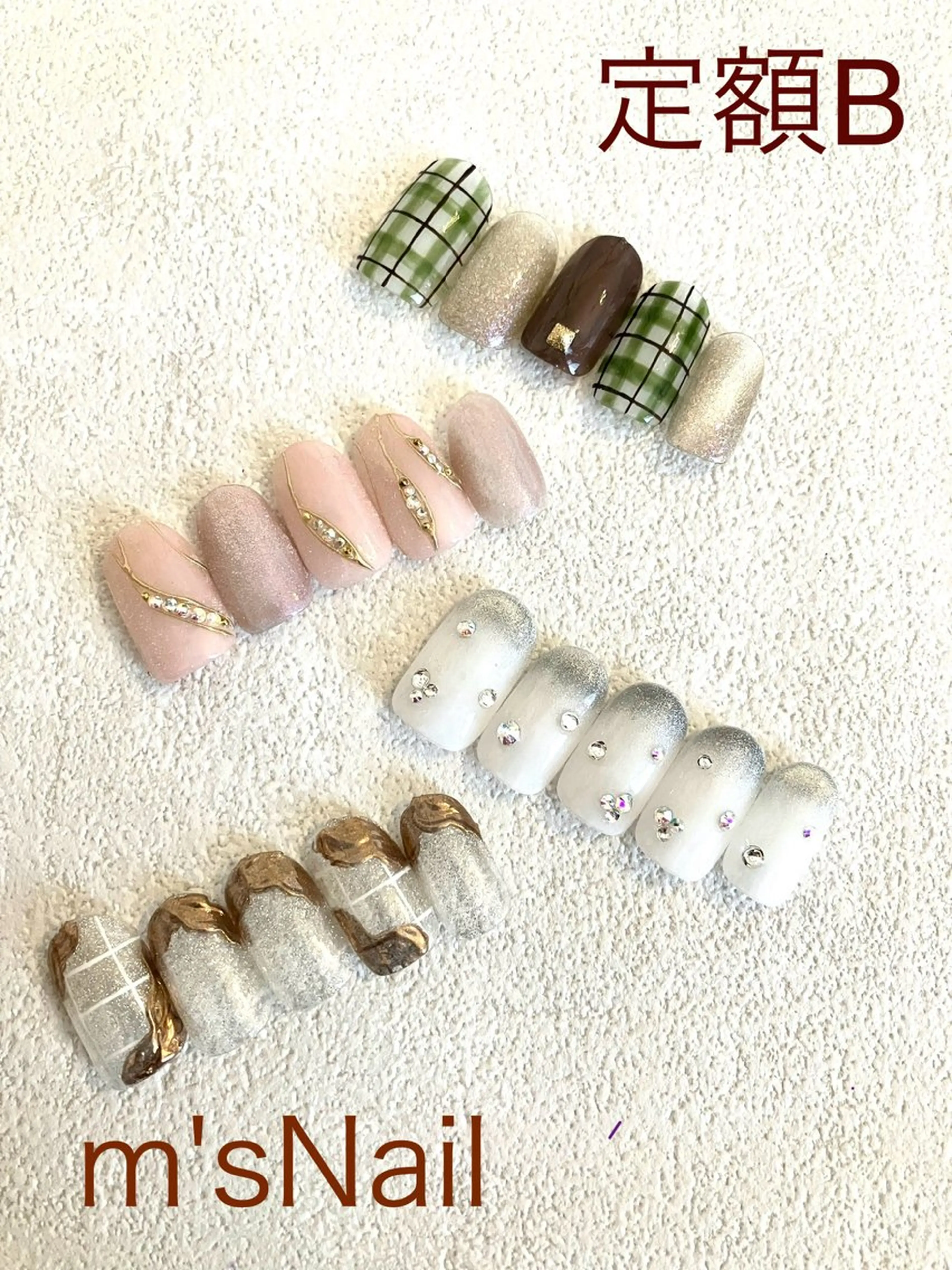 ネイル ジェルネイル パラジェル ハンドネイル m'sNail 福岡西区 ネイルのネイルデザイン