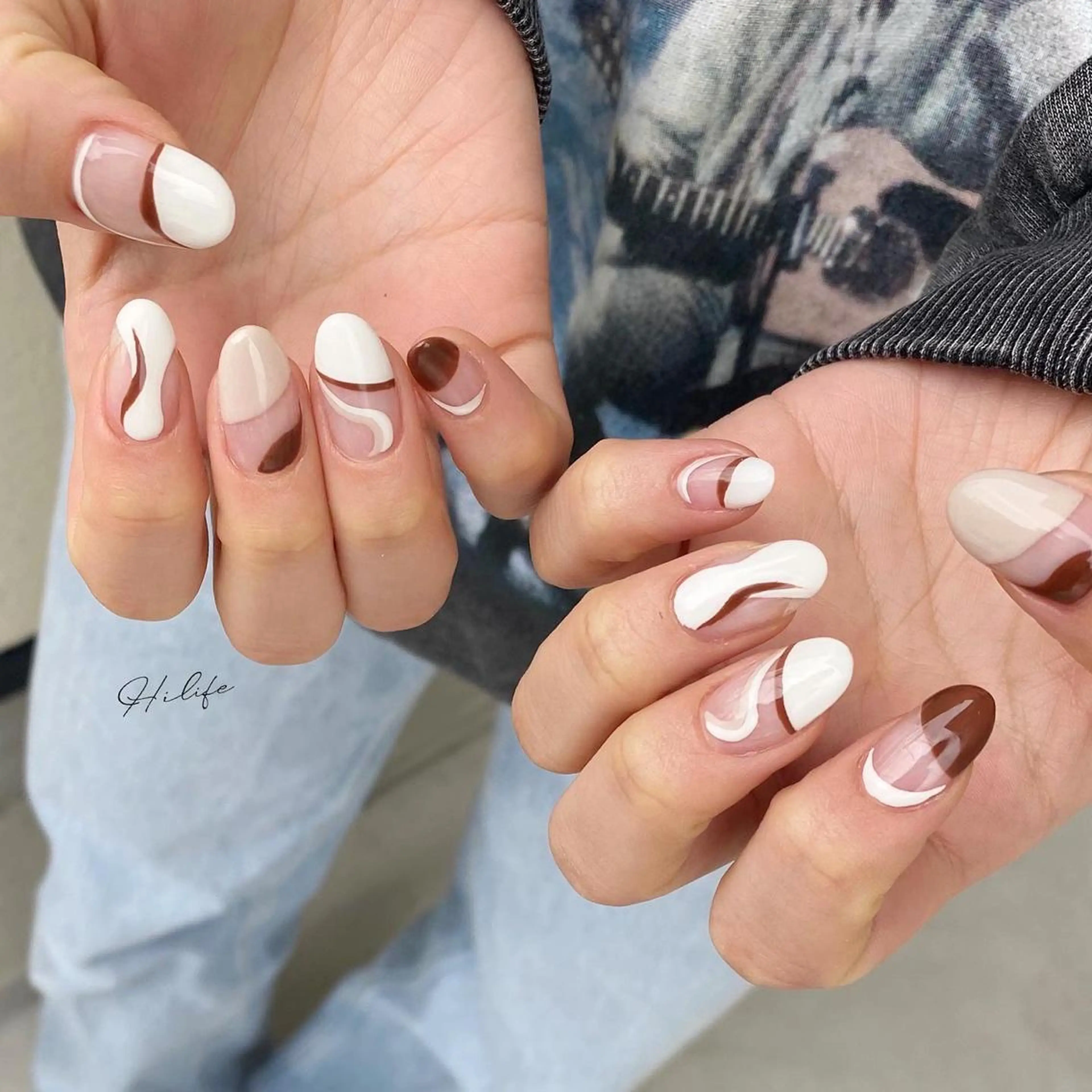 ネイル アートネイル ネイルチップ ハンドネイル Nail Adore.のネイルデザイン