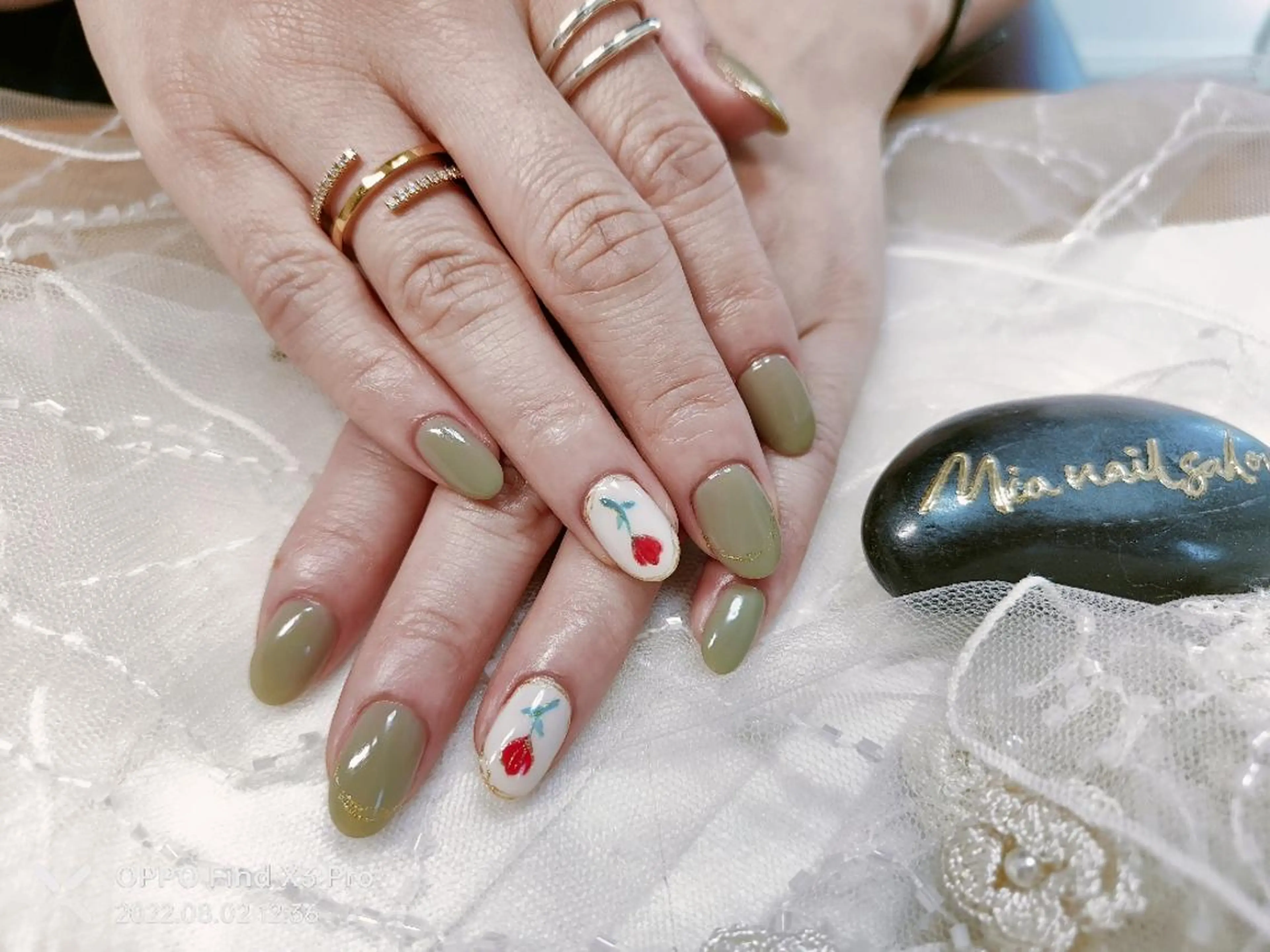 ネイル ハンドネイル Mia 自宅ネイルサロンのネイルデザイン