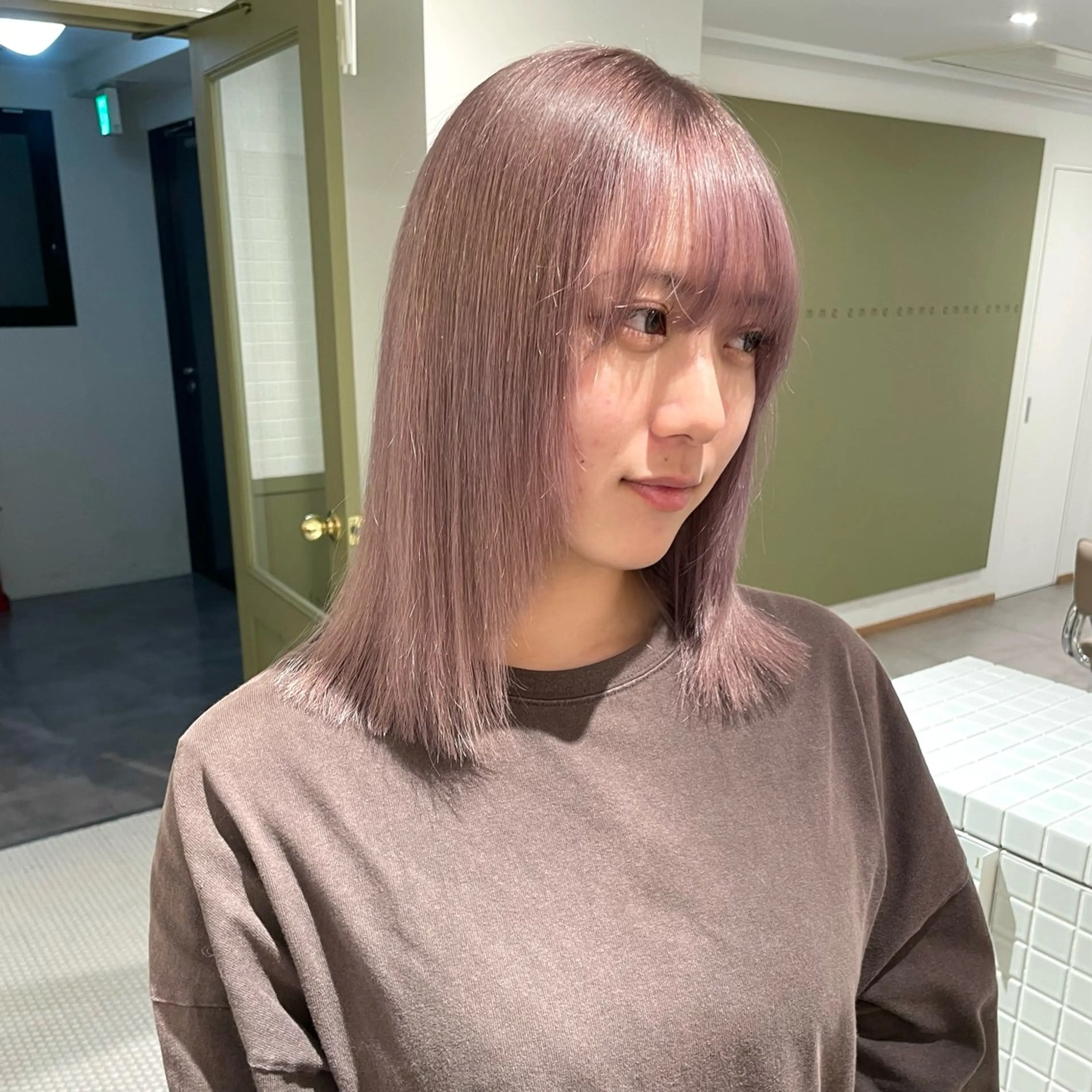 カラー 🎯🦖ʜᴀɴᴀ 似合わせショート🌷のヘアスタイル