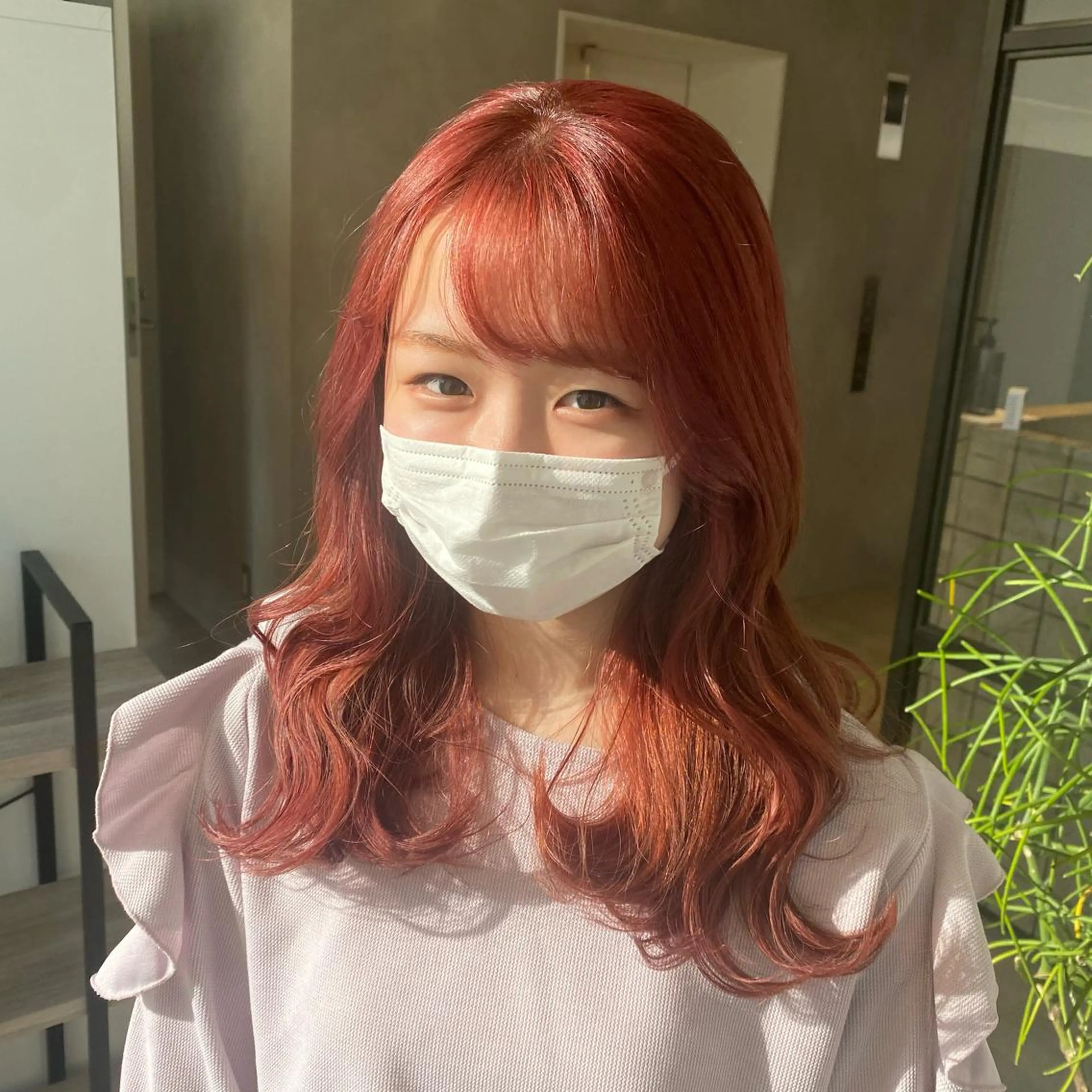 ロング カラー ヘアカラー 🩵ブリーチカラー 🐈MIORI🩵のヘアスタイル