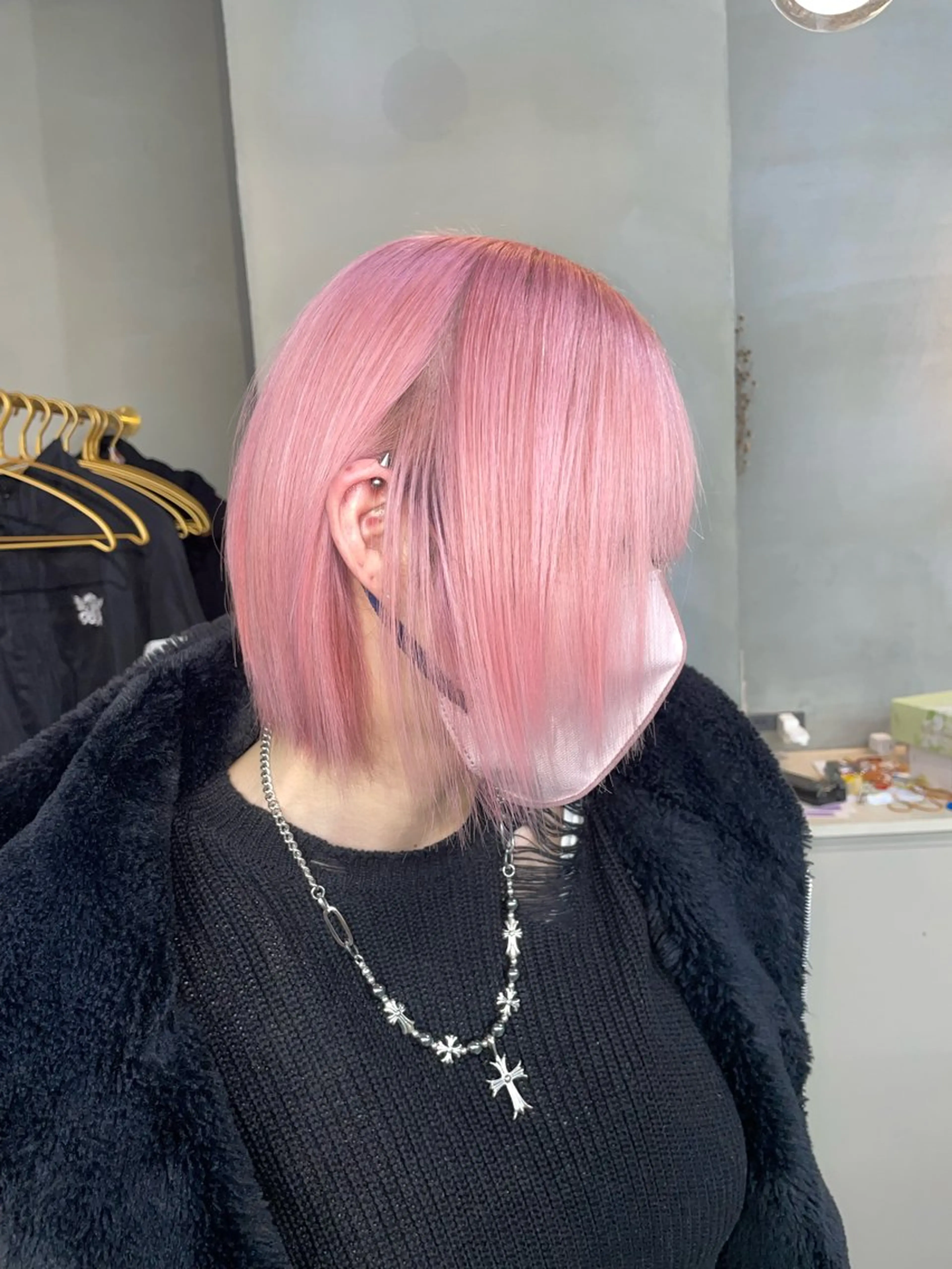 ショート ヘアカラー トリートメント qulim【クリム】 /ハイトーン/海音のヘアスタイル